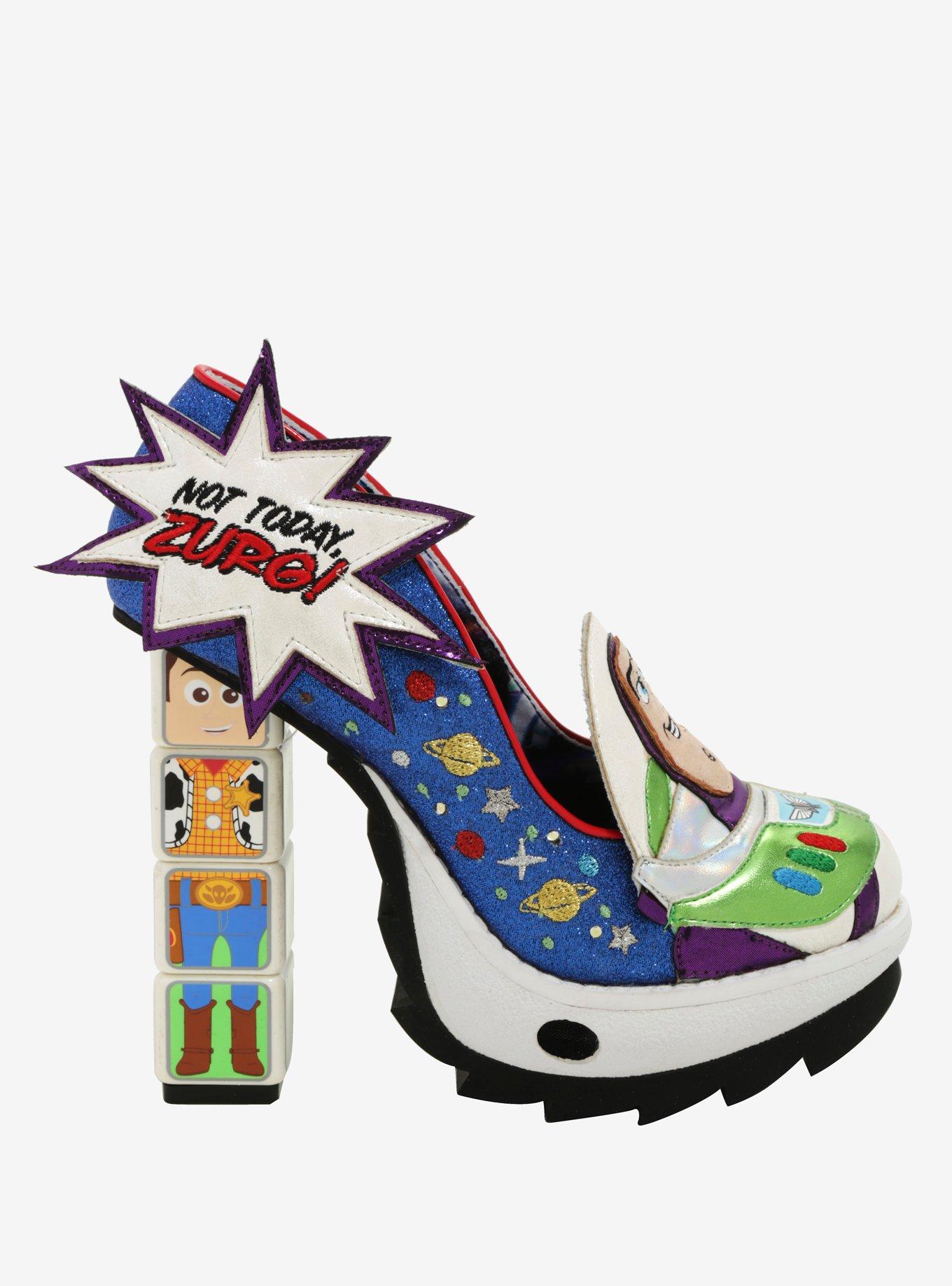 Irregular Choice Disney Pixar Toy Story Buzz And Zurg Heels, , alternate