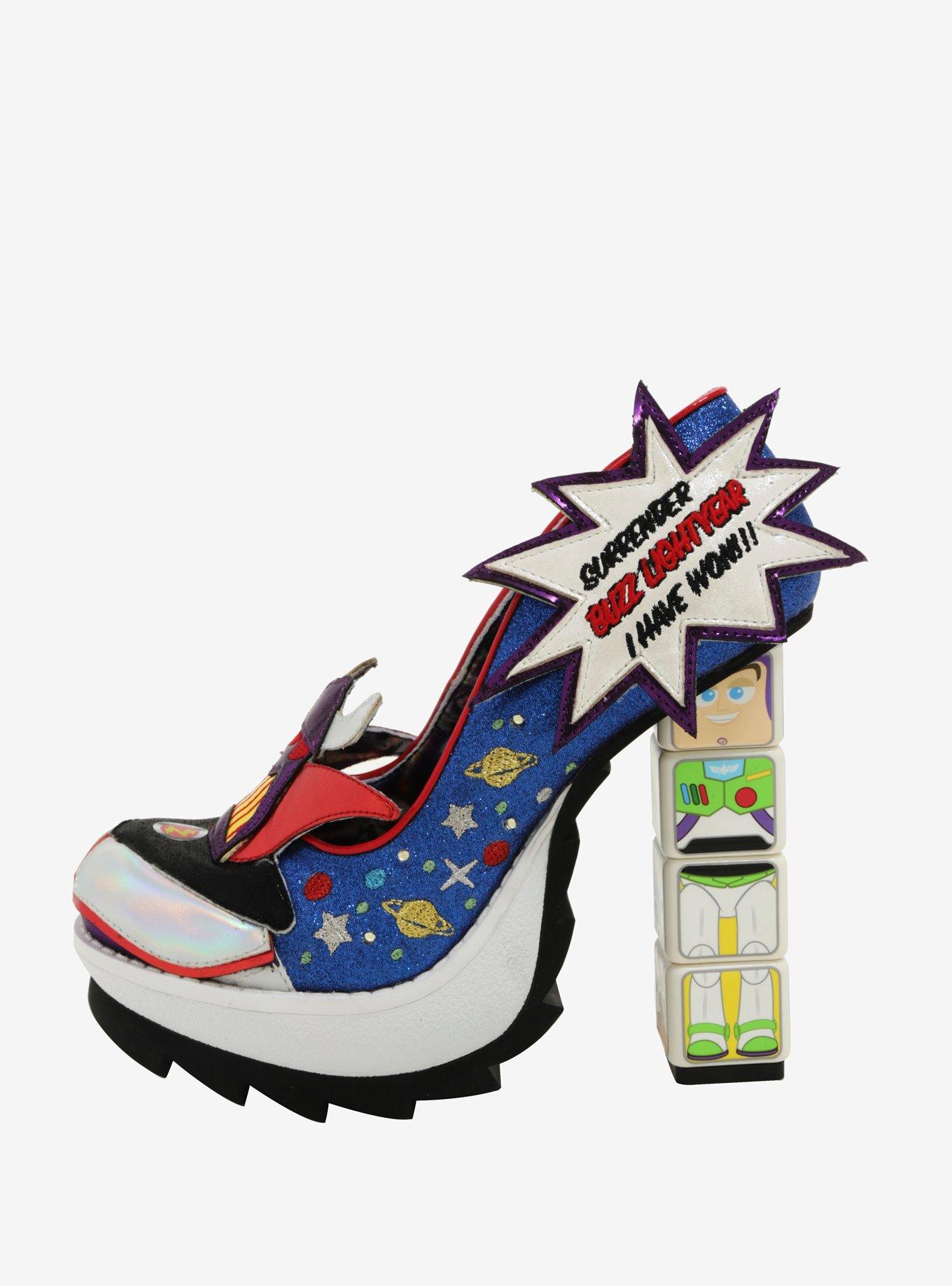 Irregular Choice Disney Pixar Toy Story Buzz And Zurg Heels, , alternate