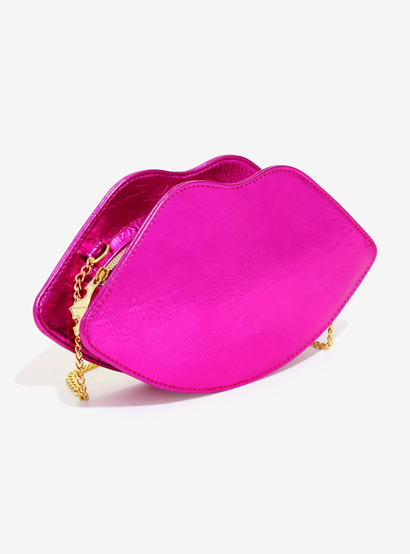 Danielle Nicole Disney Sleeping Beauty Lips Crossbody Bag, , alternate