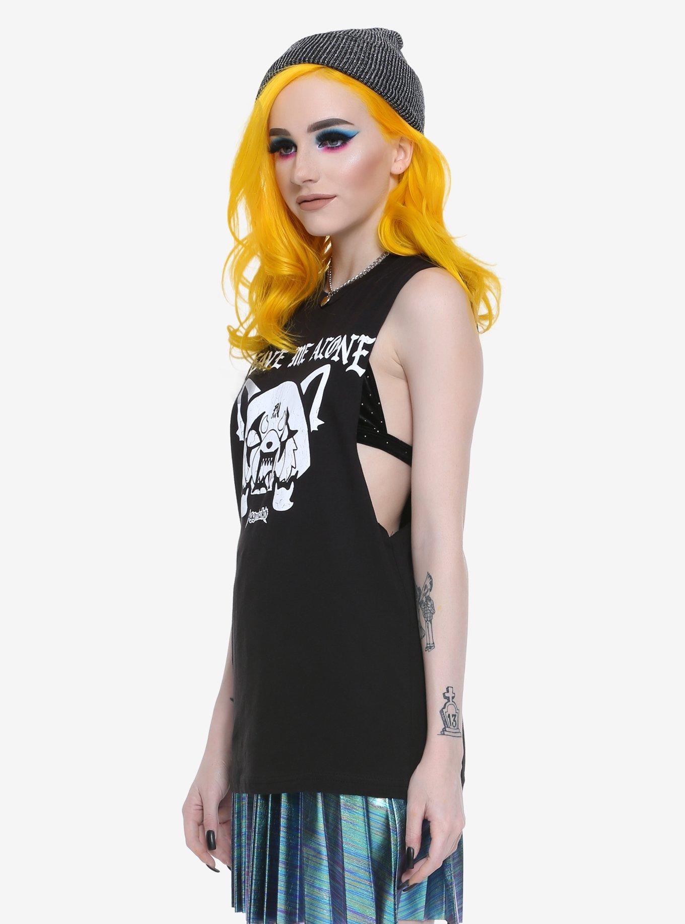 Aggretsuko Leave Me Alone Girls Muscle Top, , alternate