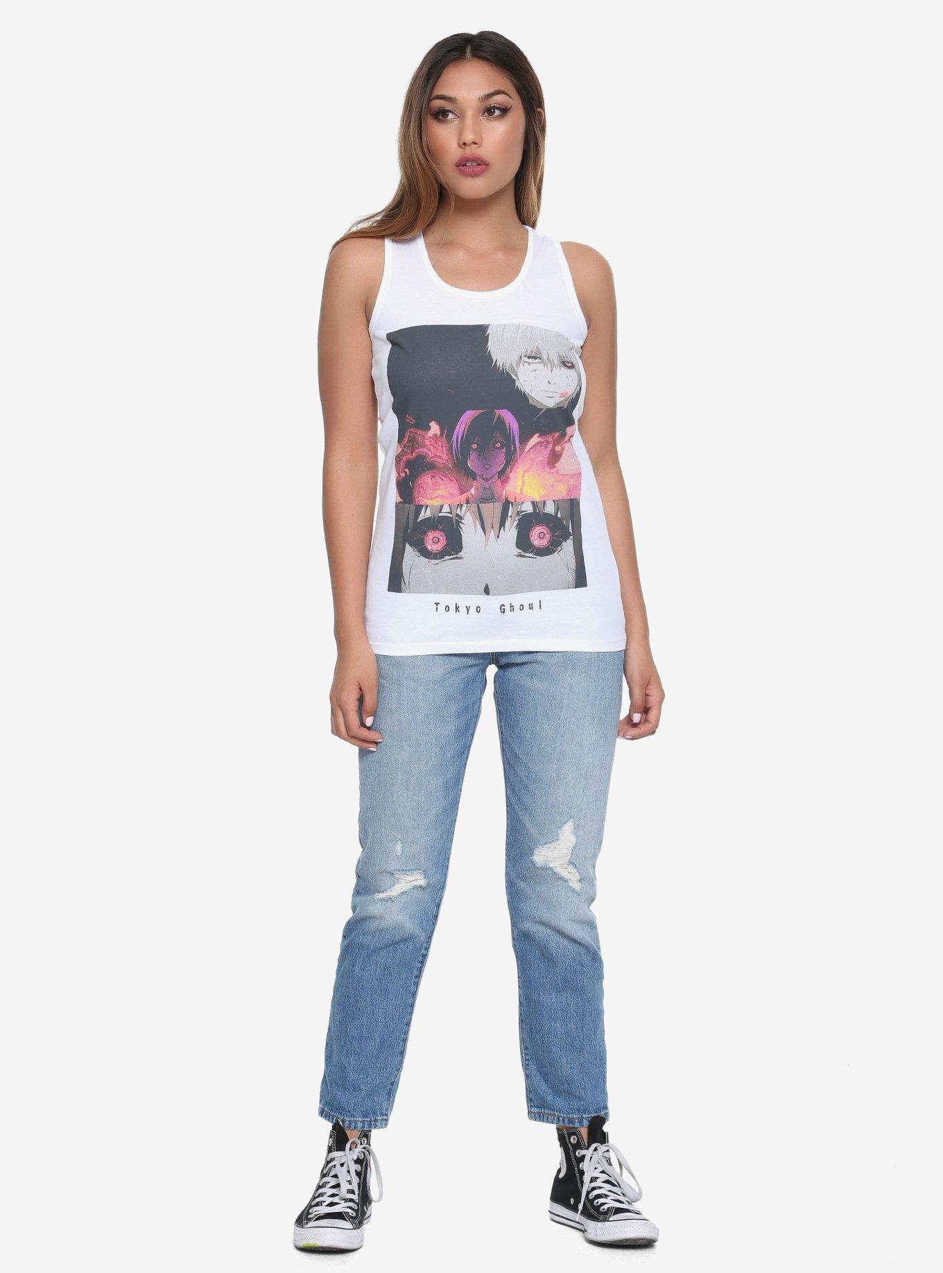 Tokyo Ghoul Panel Girls Tank Top, , alternate