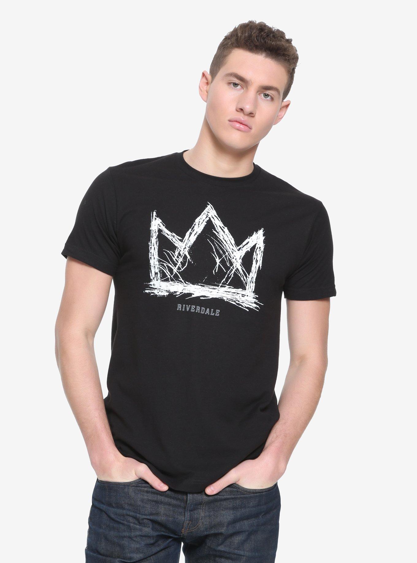 Riverdale Jughead Scratch Crown T-Shirt Hot Topic Exclusive, , alternate