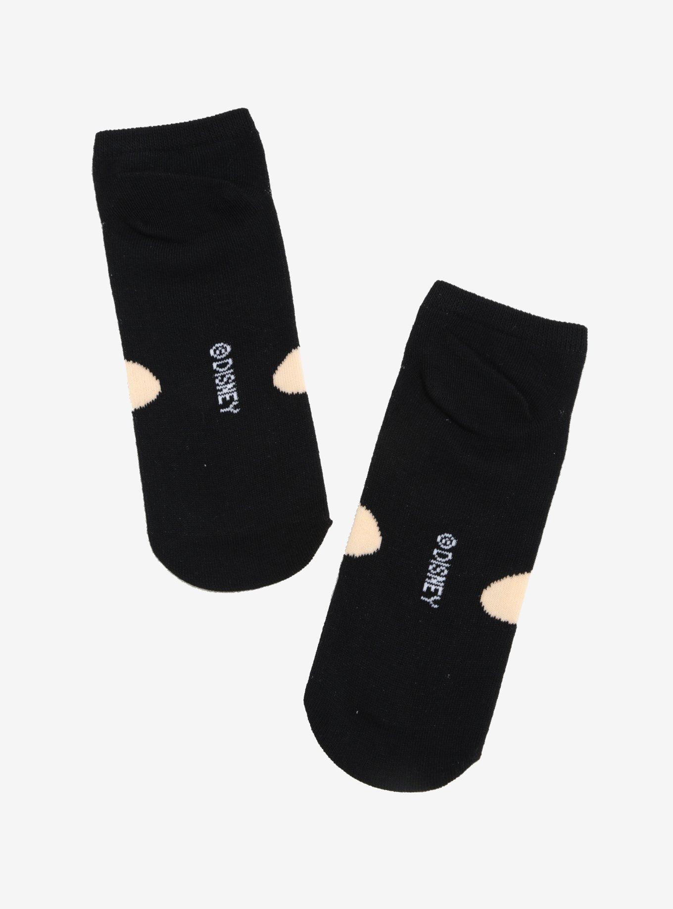 Disney Goofy Face No-Show Socks, , alternate