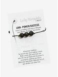 Lucky Stringlets Power Black Lava Bracelet, , alternate