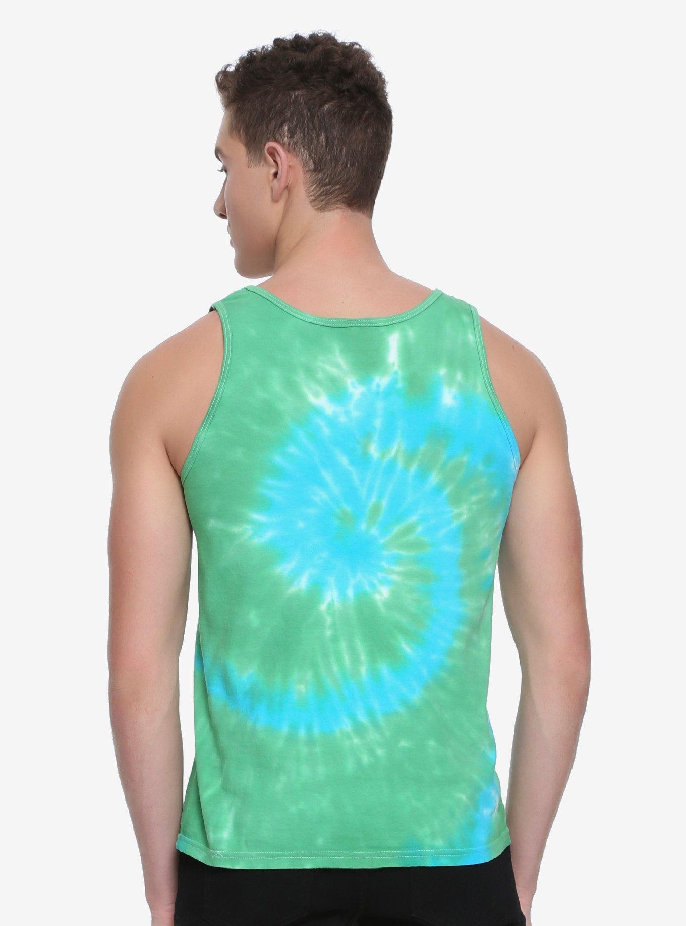 Rick And Morty Toxic Tie Dye Tank Top, , alternate