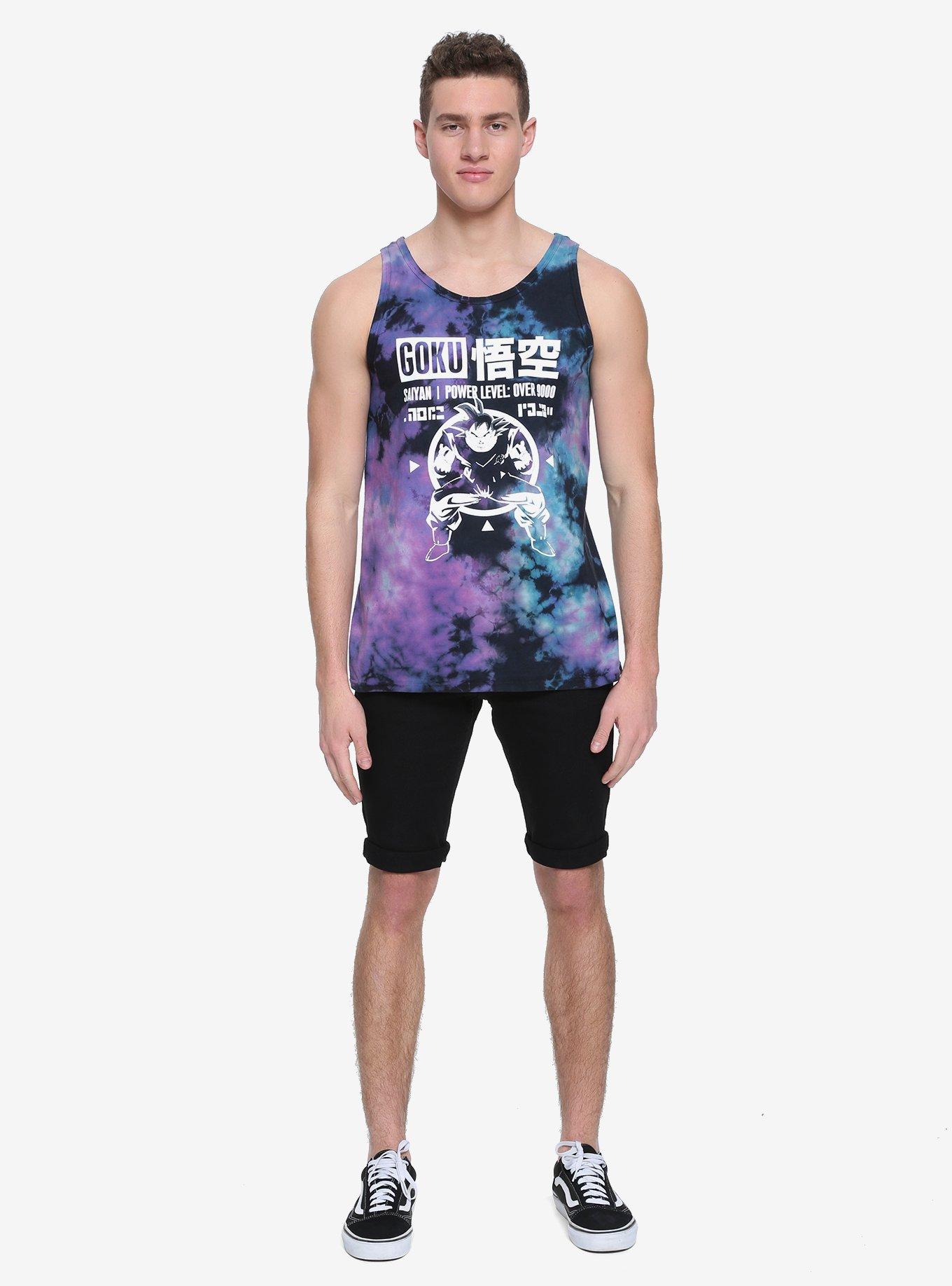 Dragon Ball Z Goku Tie Dye Tank Top, , alternate