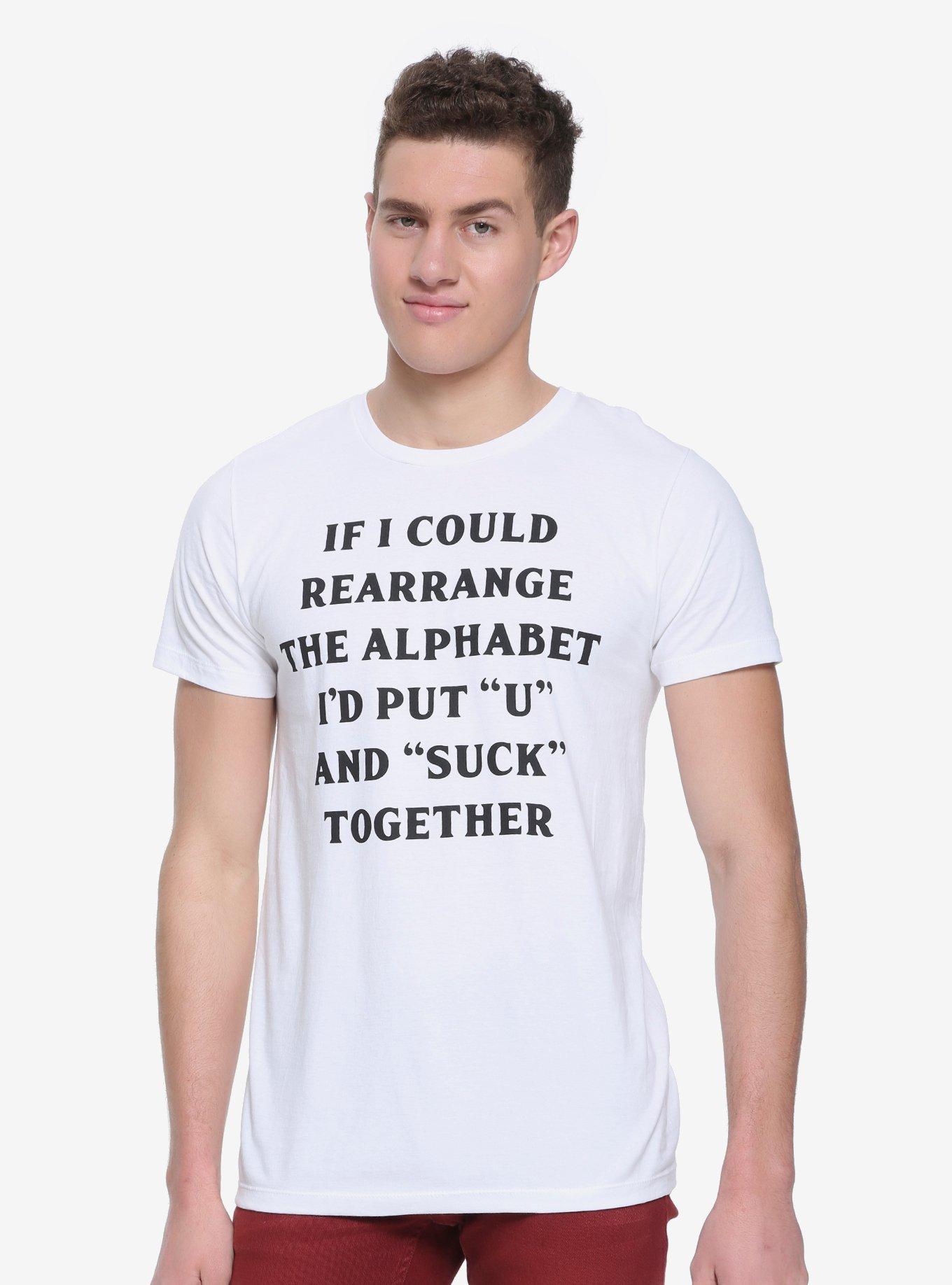 Rearrange The Alphabet T-Shirt, , alternate