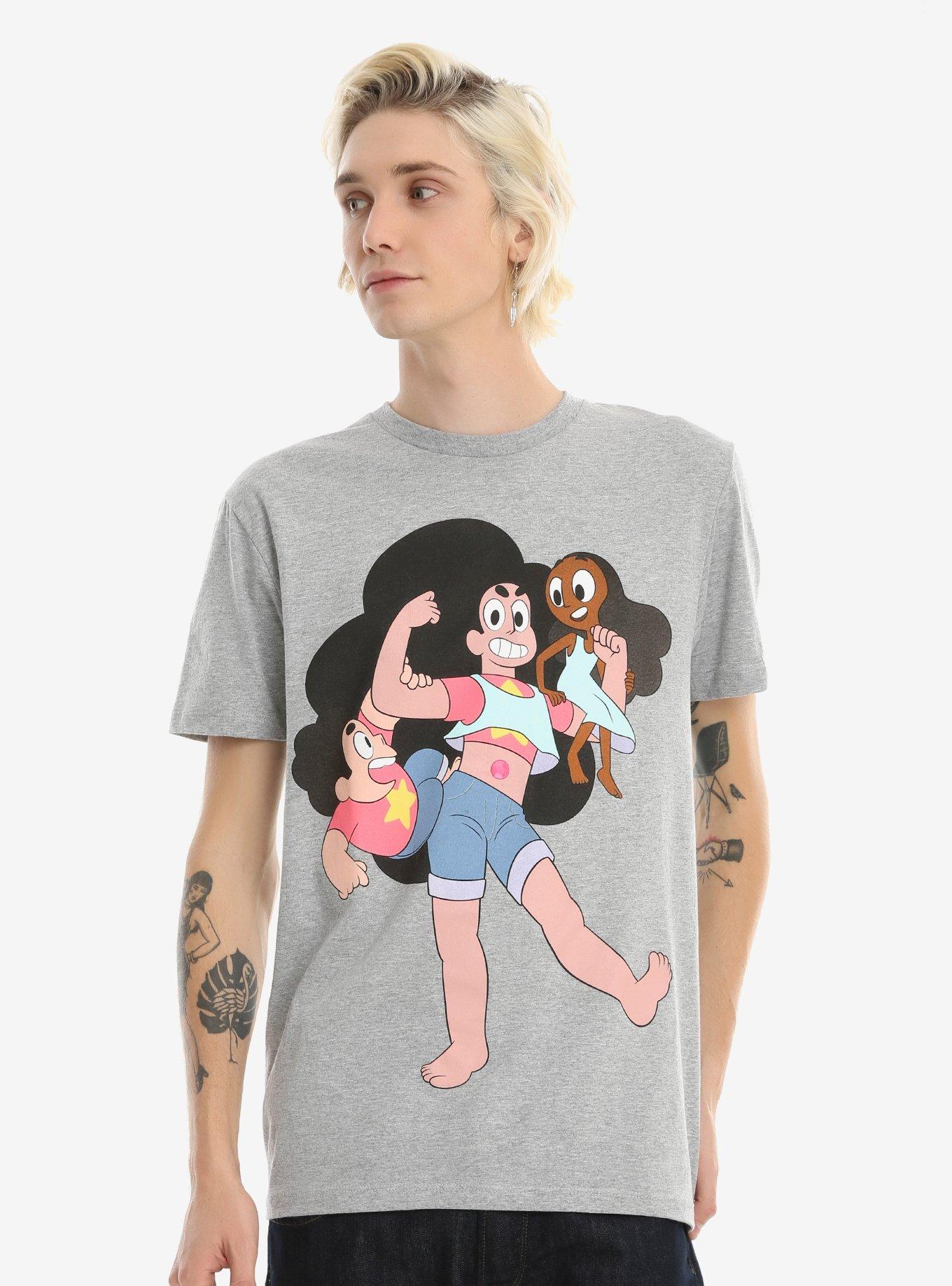 Steven Universe Stevonnie T-Shirt, GREY, alternate