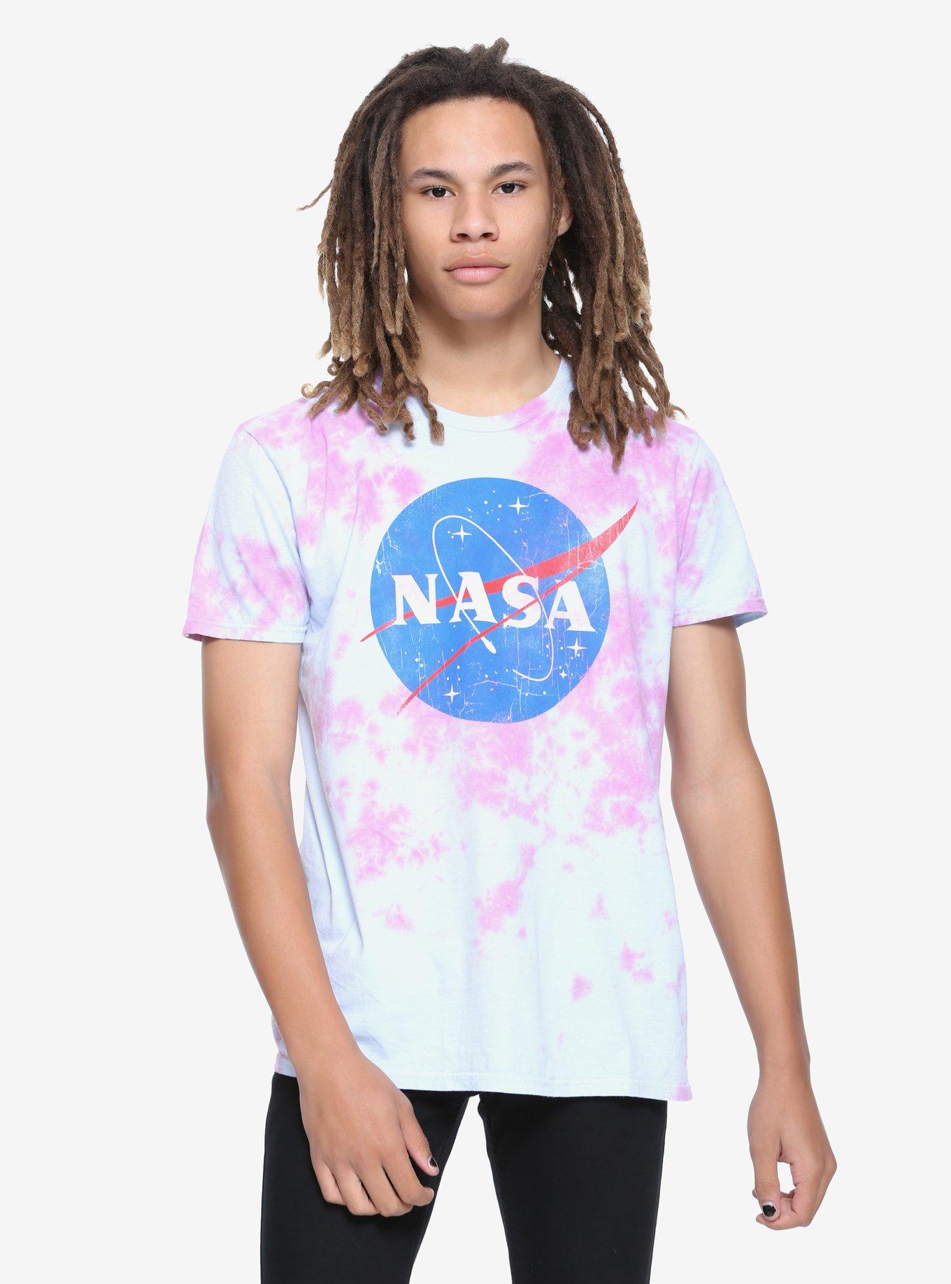 NASA Logo Tie Dye T-Shirt, , alternate