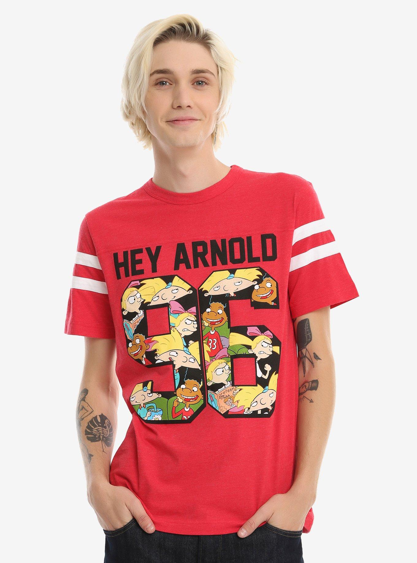 Hey Arnold! 96 Football T-Shirt, , alternate