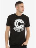 Dragon Ball Z Capsule Corp. Logo T-Shirt, BLACK, alternate