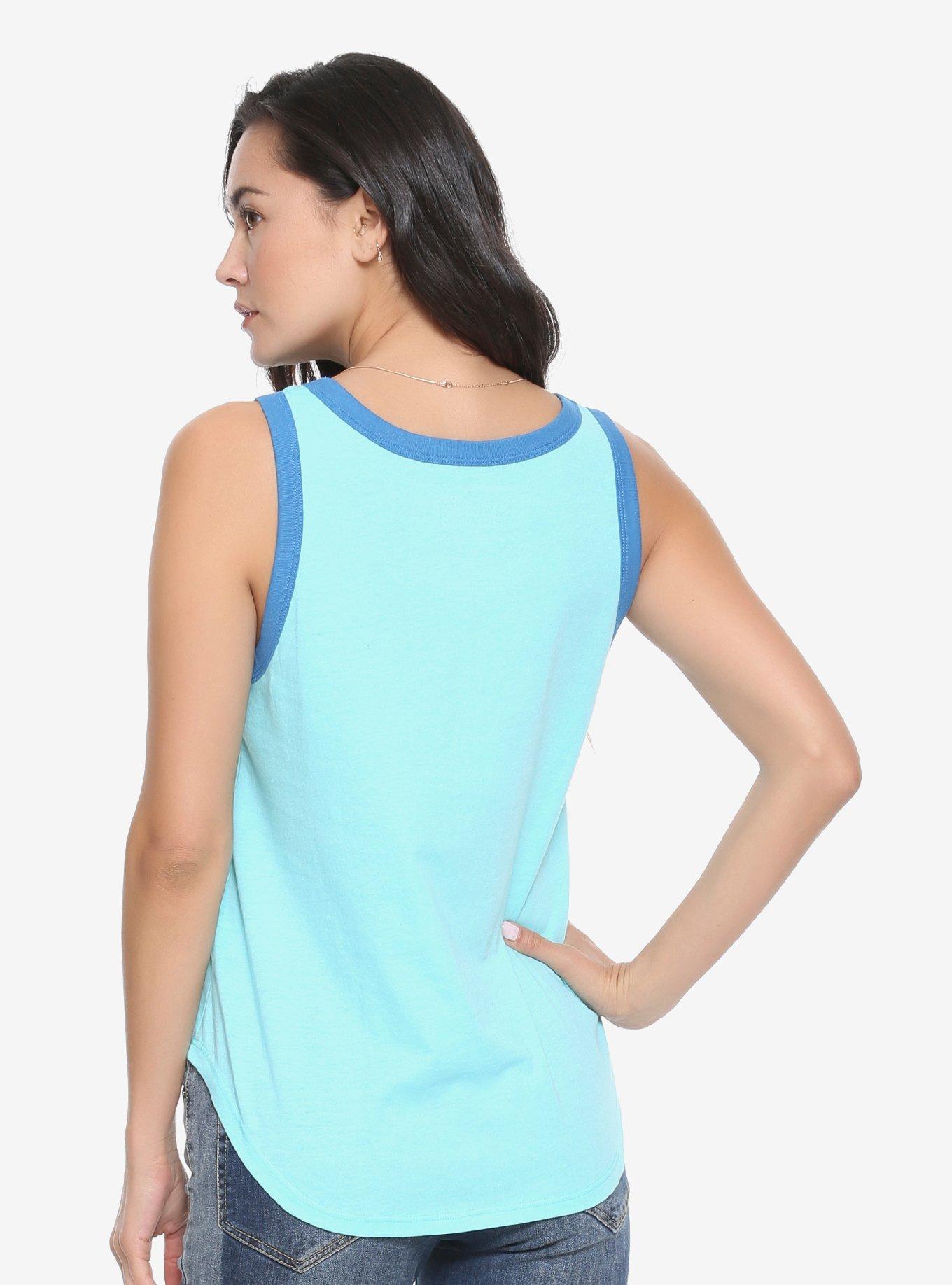 SpongeBob SquarePants Bikini Bottom Womens Ringer Tank Top - BoxLunch Exclusive, , alternate