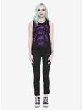 Fall Out Boy MANIA Wave Tie-Front Girls Tank Top, , alternate