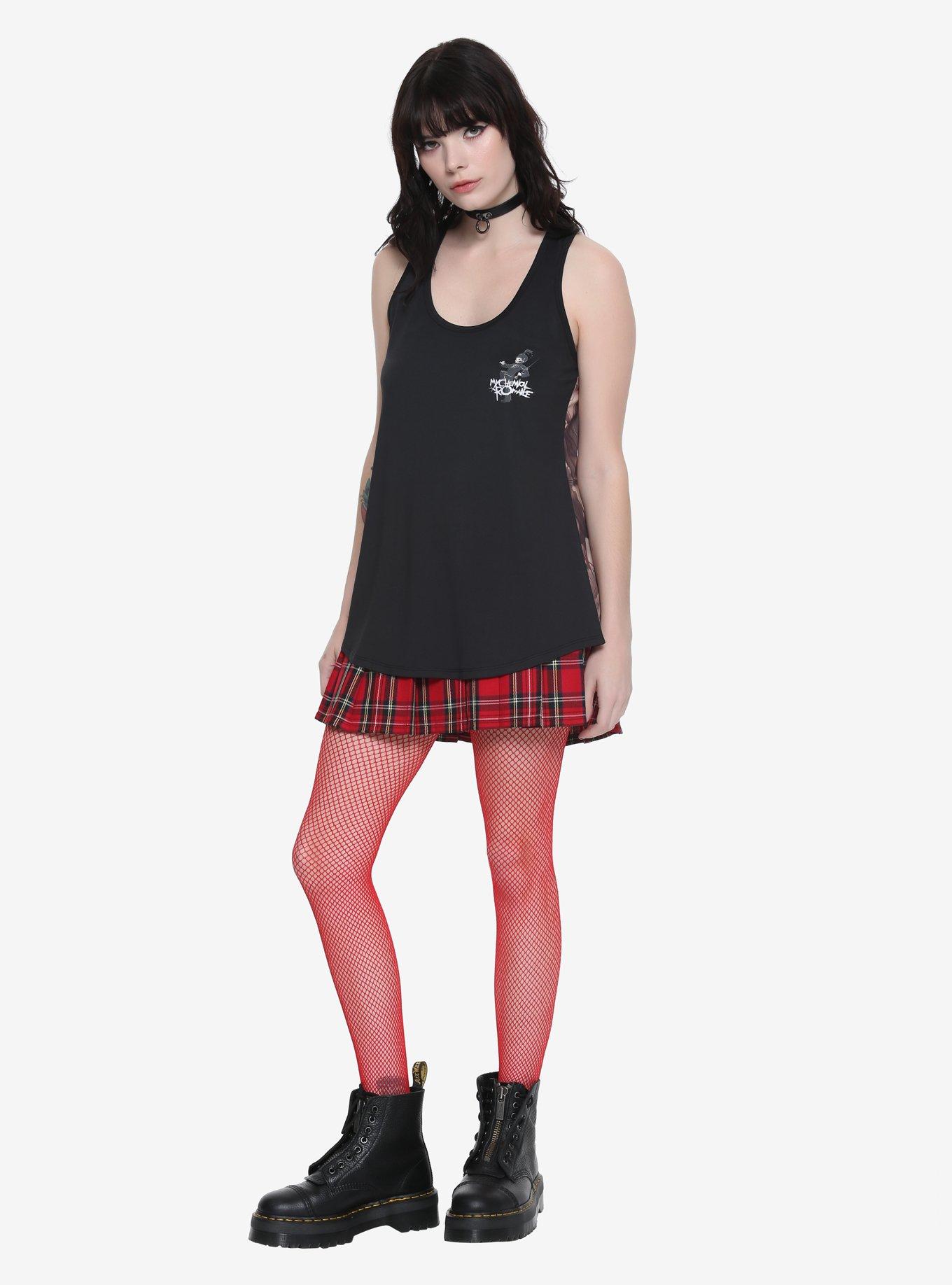 My Chemical Romance Black Parade Chiffon Back Girls Tank Top, , alternate