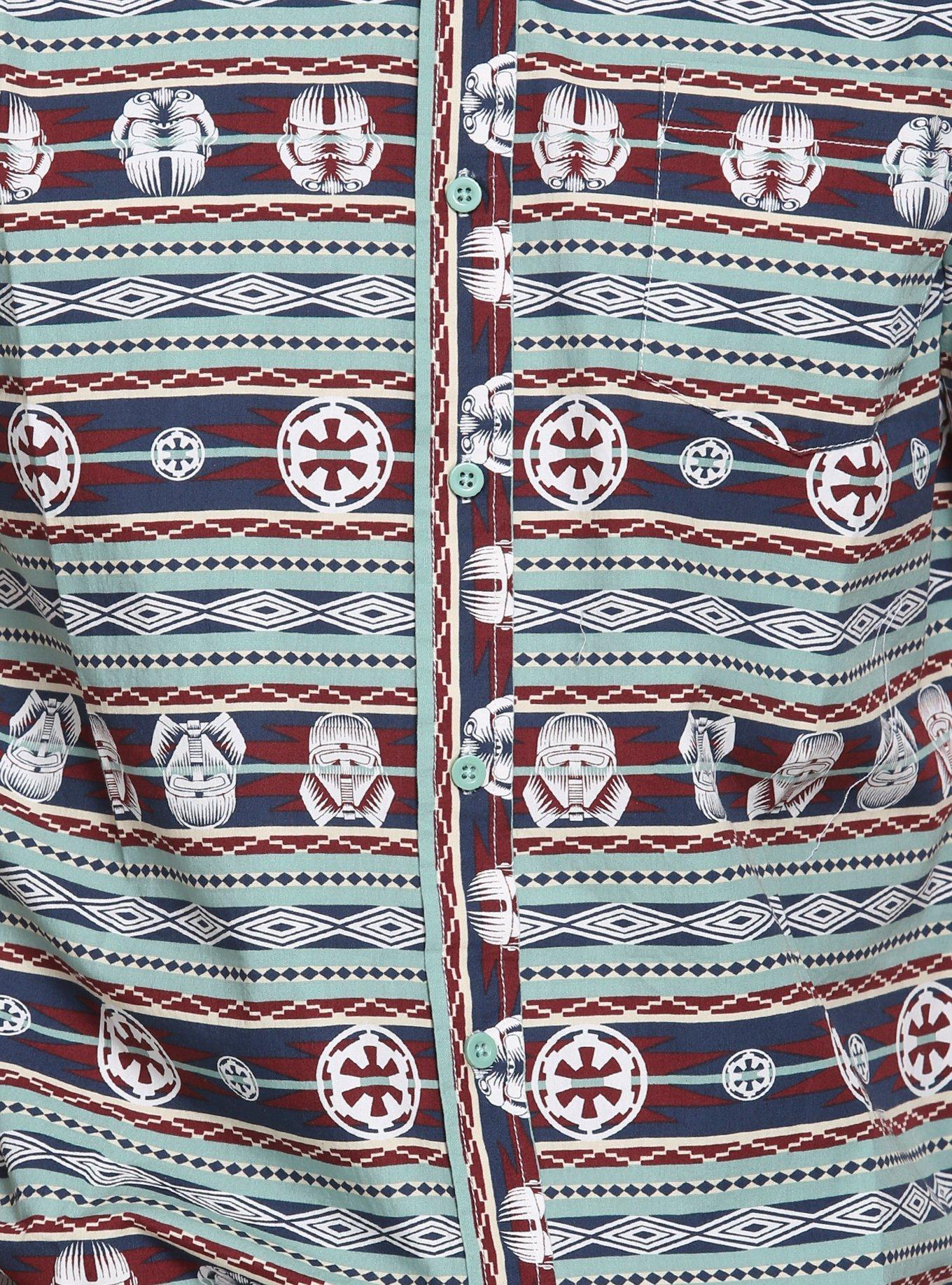 Our Universe Star Wars Solo Pattern Woven Button-Up - BoxLunch Exclusive, , alternate