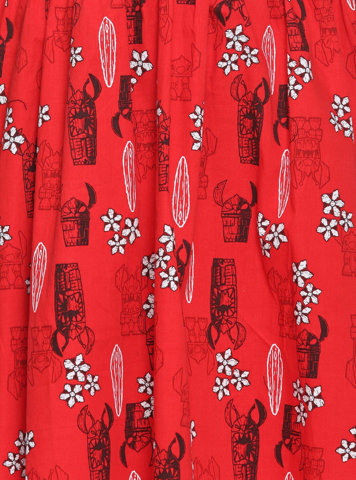 Disney Lilo & Stitch Retro Cut-Out Dress Plus Size, , alternate