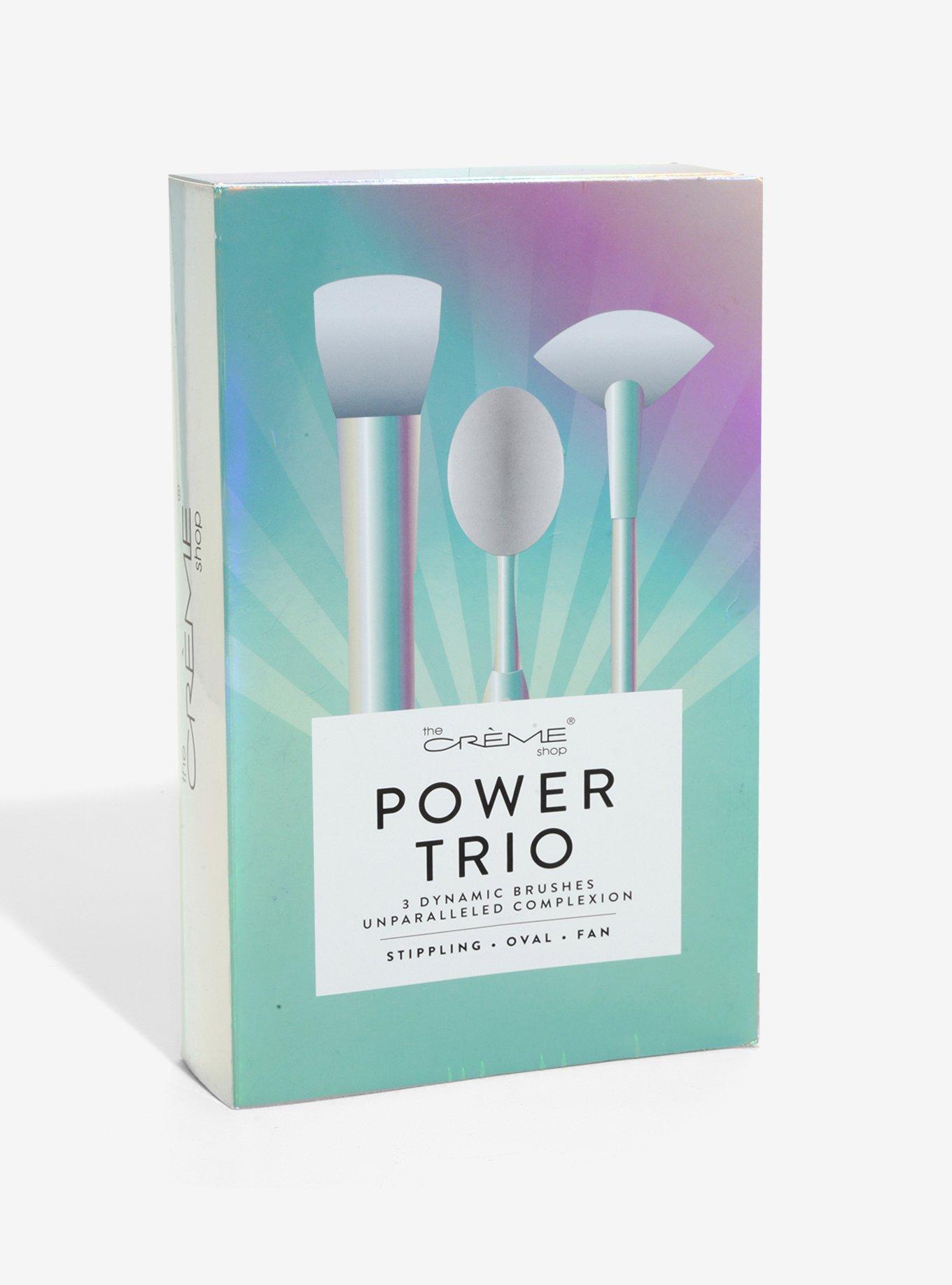 The Creme Shop Power Trio Brush Set, , alternate