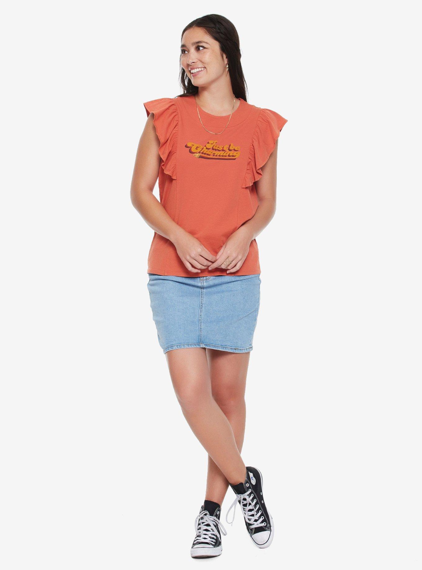 Star Wars Solo Just Be Charming Ruffle Tank Top, , alternate