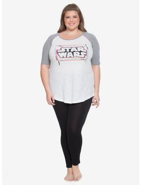 Star Wars Lightsaber Lounge Shirt Plus Size, , hi-res