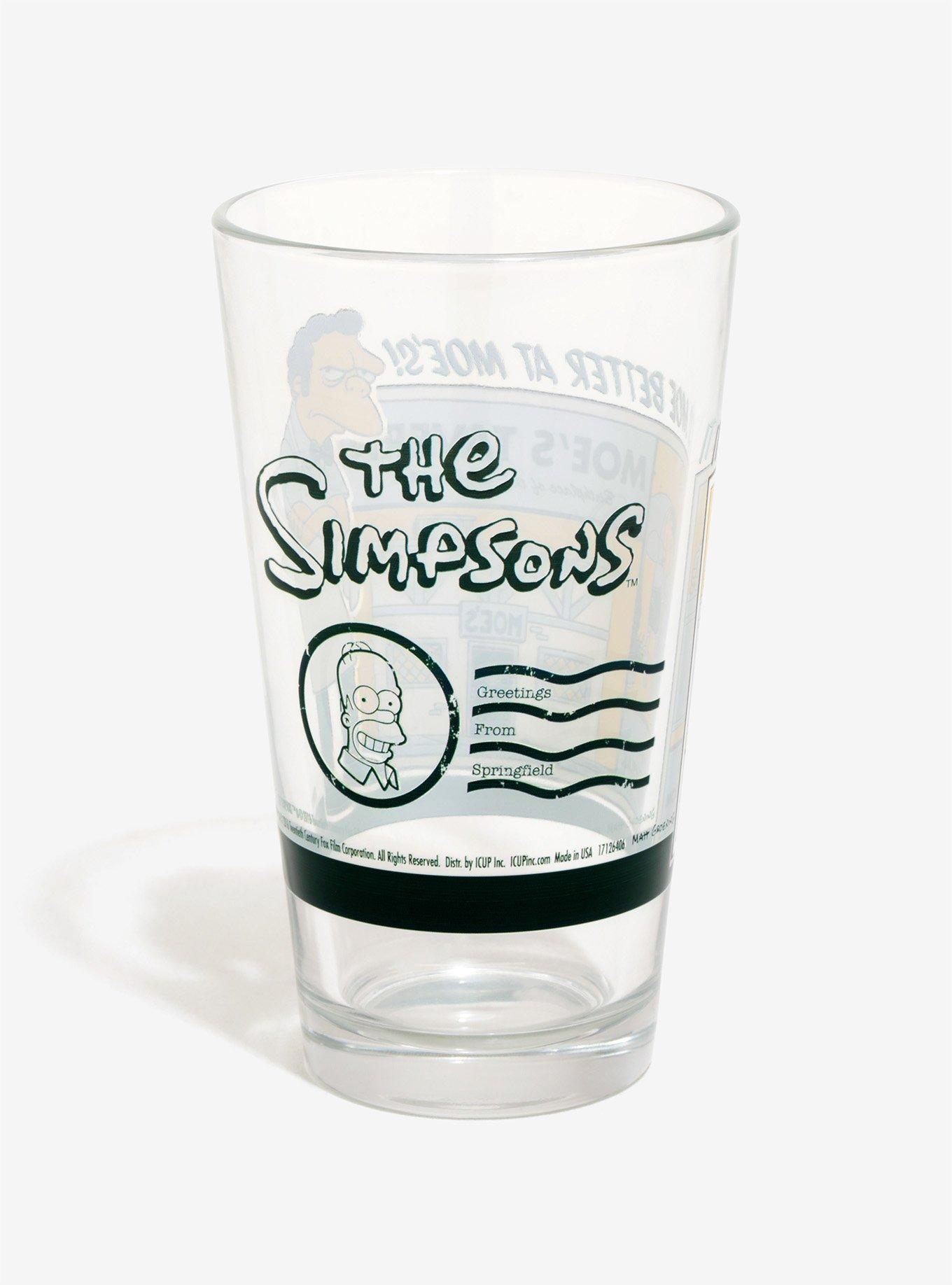 The Simpsons Moe's Tavern Pint Glass, , alternate