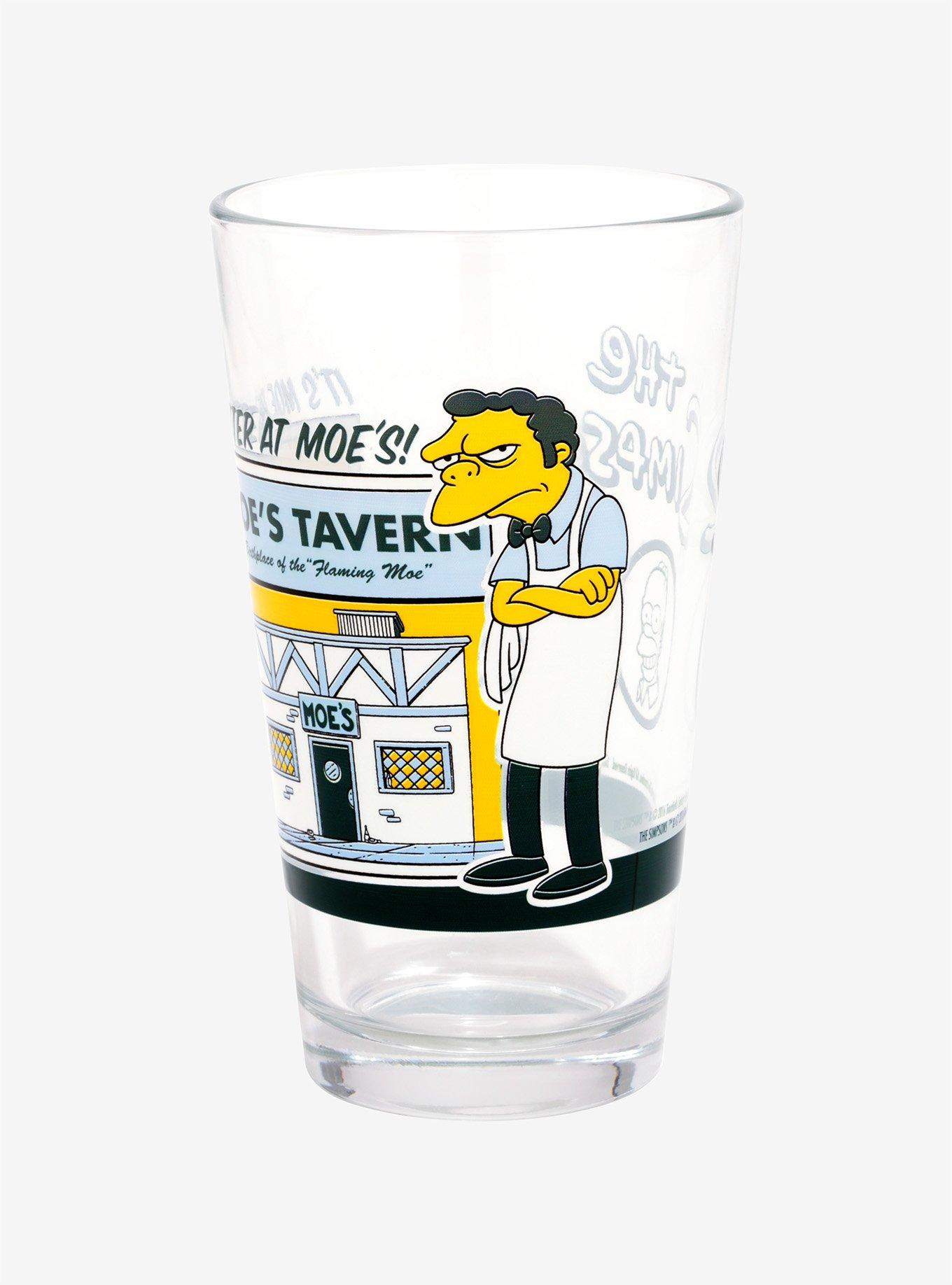 The Simpsons Moe's Tavern Pint Glass, , alternate