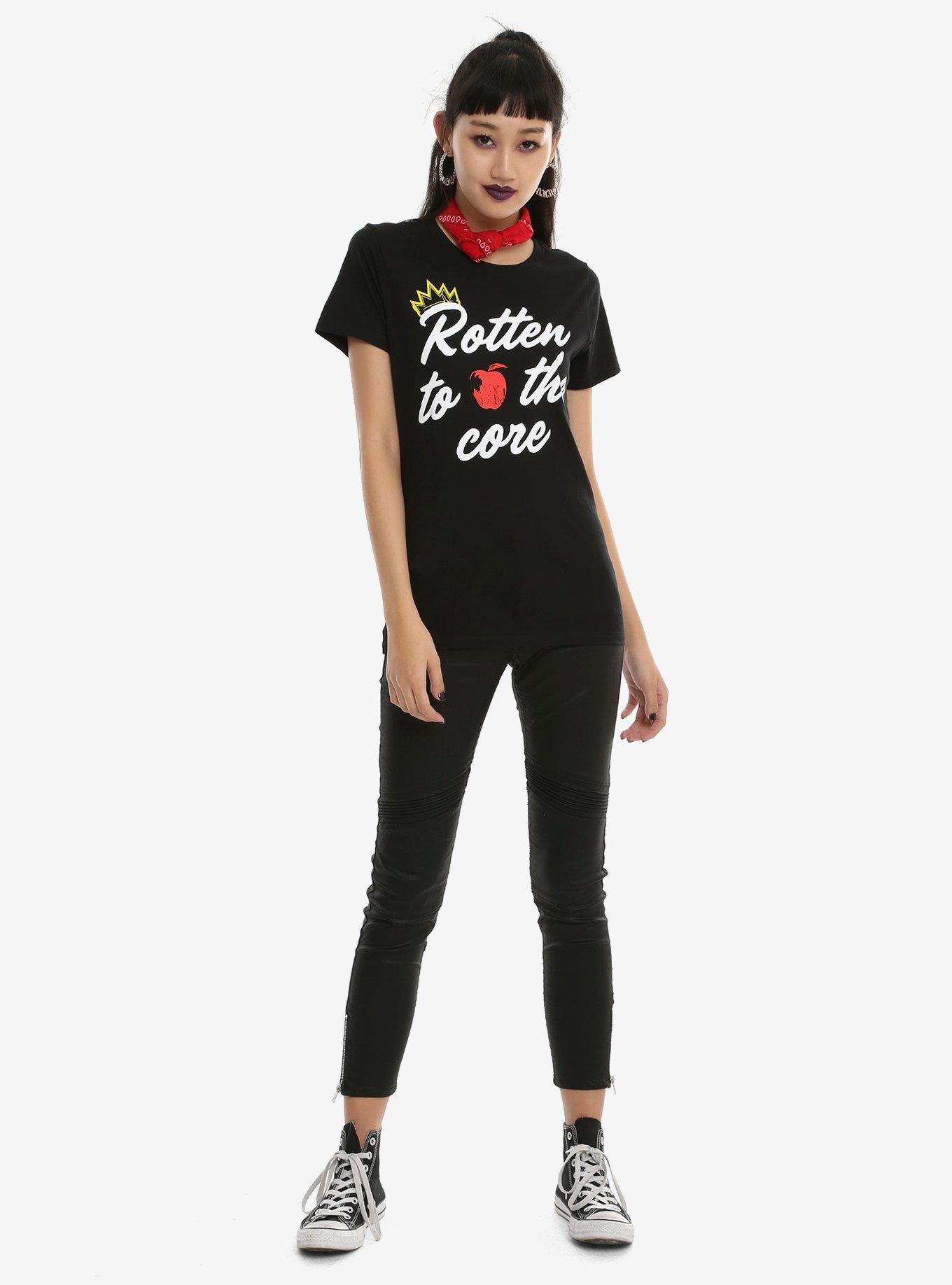 Disney Descendants 2 Rotten To The Core Girls T-Shirt, BLACK, alternate
