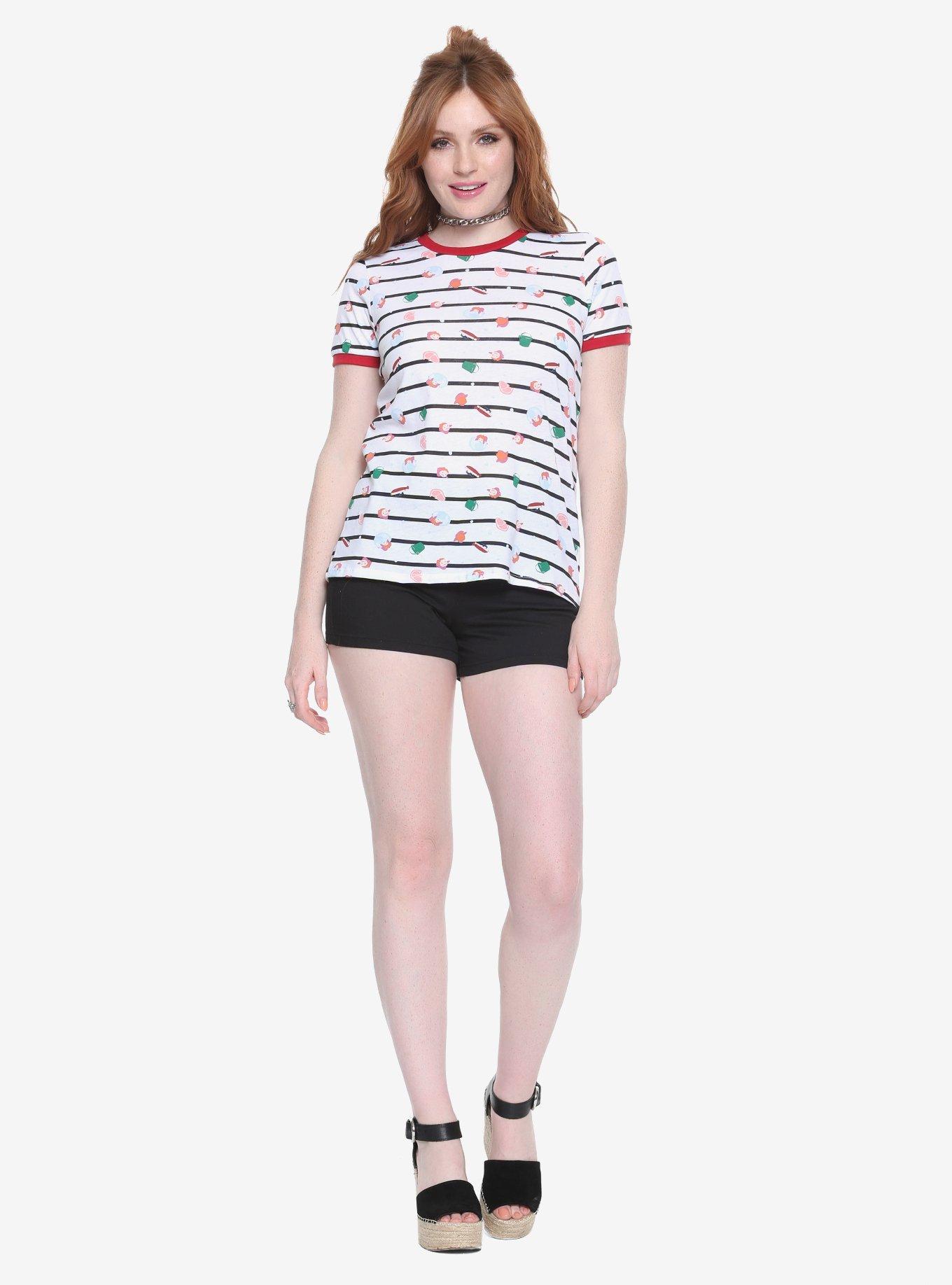 Her Universe Studio Ghibli Ponyo Nautical Ringer T-Shirt, , alternate