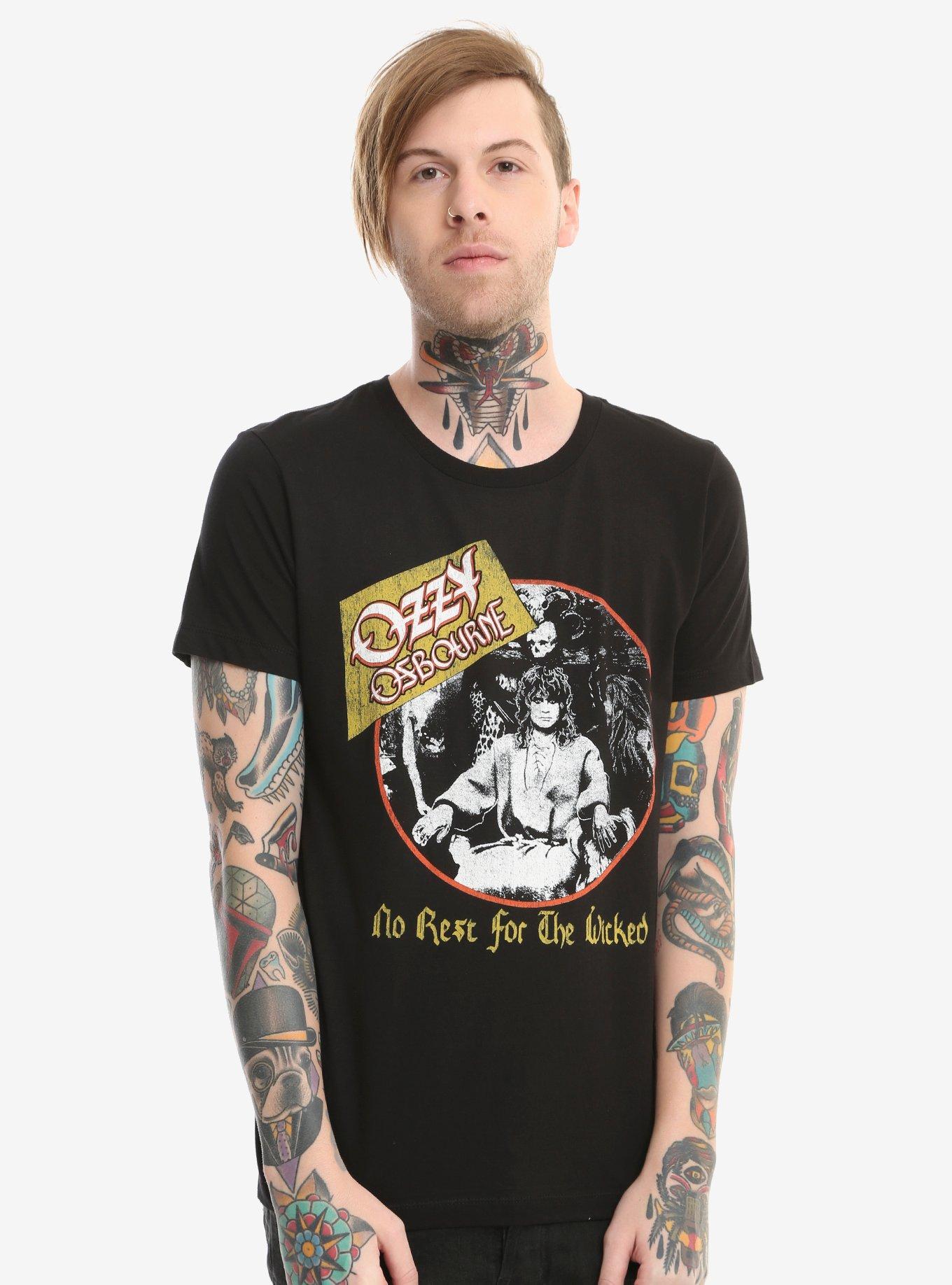Ozzy Osbourne No Rest For The Wicked Tour T-Shirt, , alternate