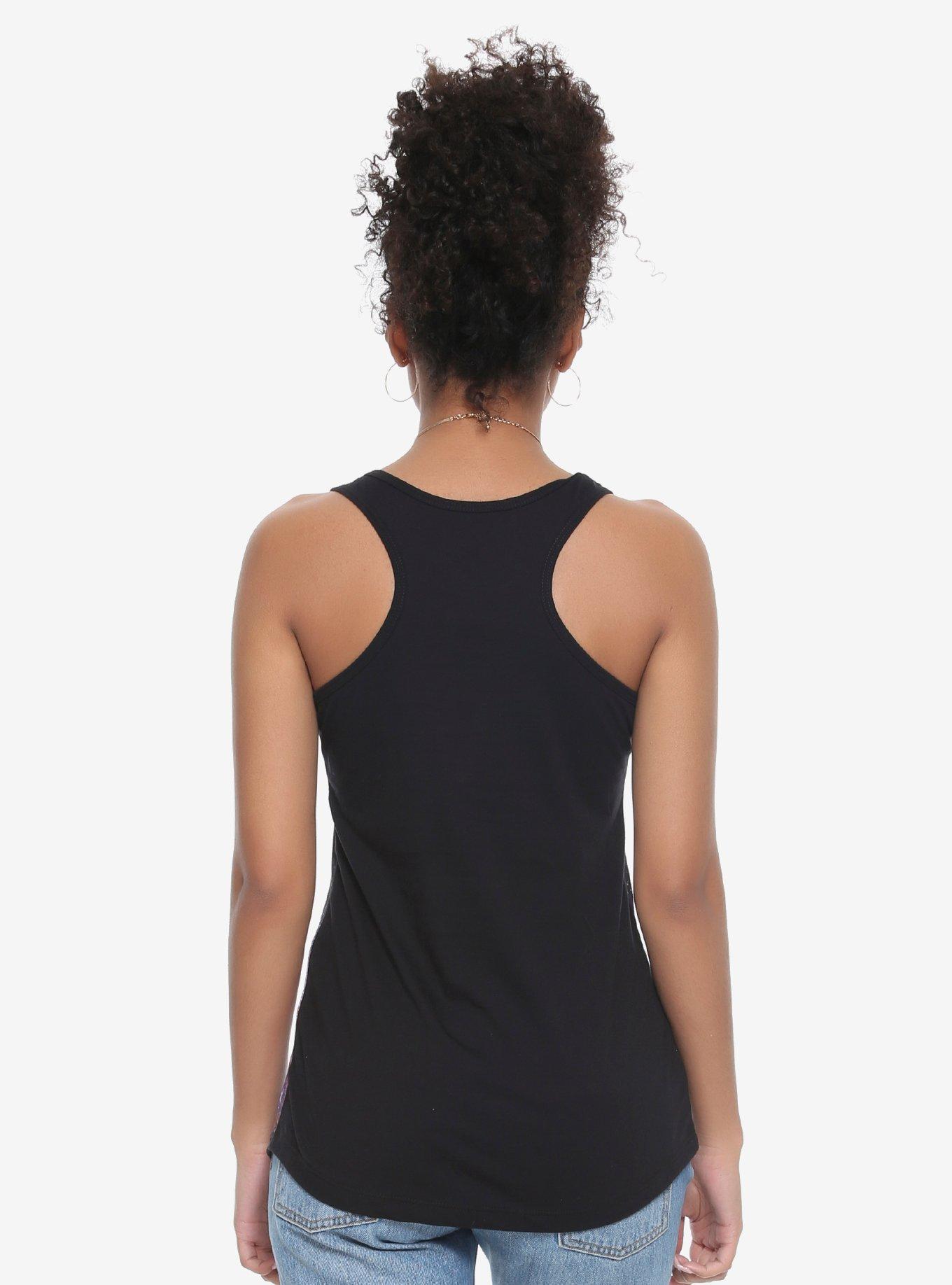 Music Saved My Life Galaxy Girls Tank Top, , alternate