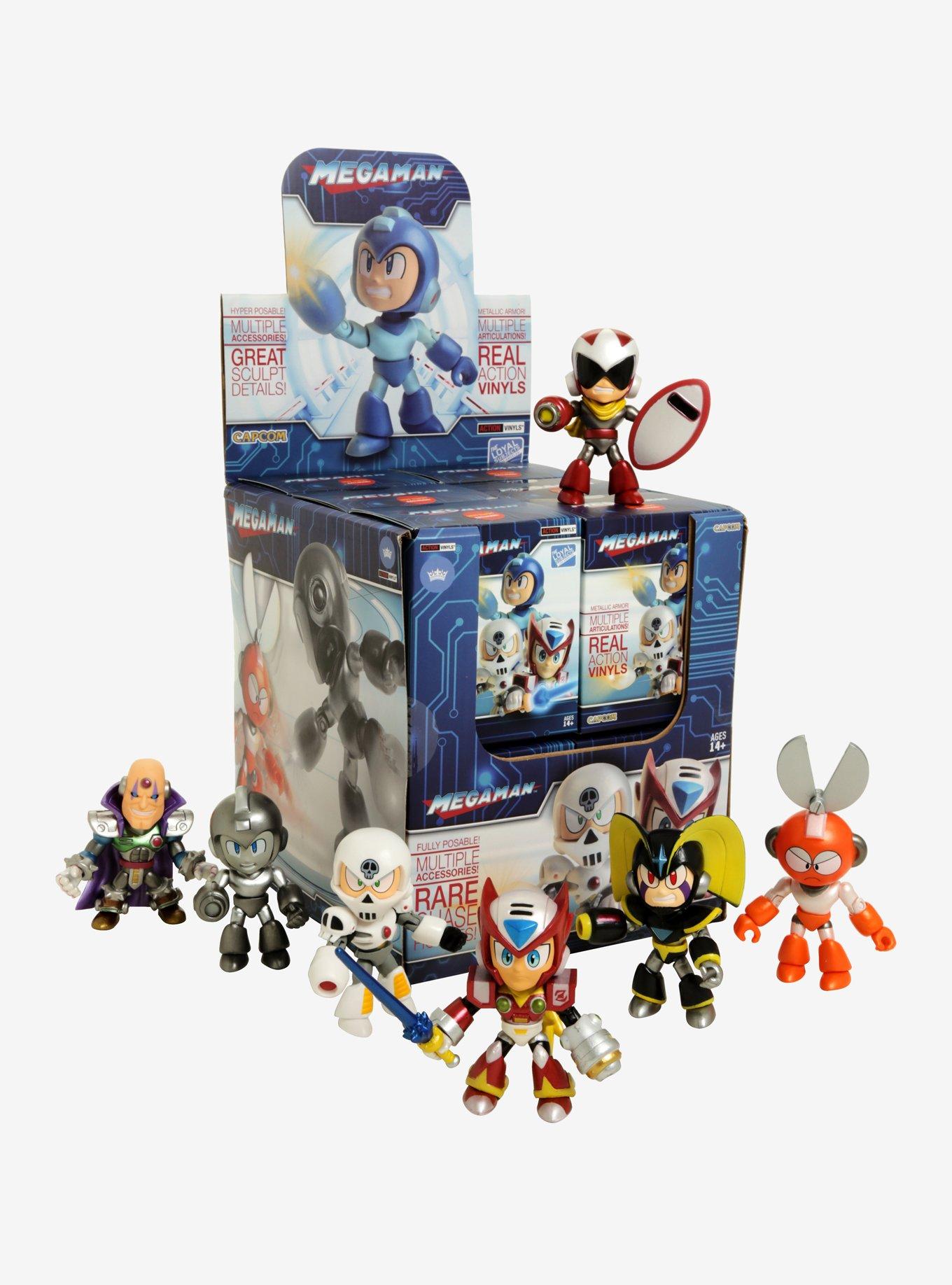 Mega Man X The Loyal Subjects Blind Box Vinyl Figure Metallic Hot Topic Exclusive, , alternate