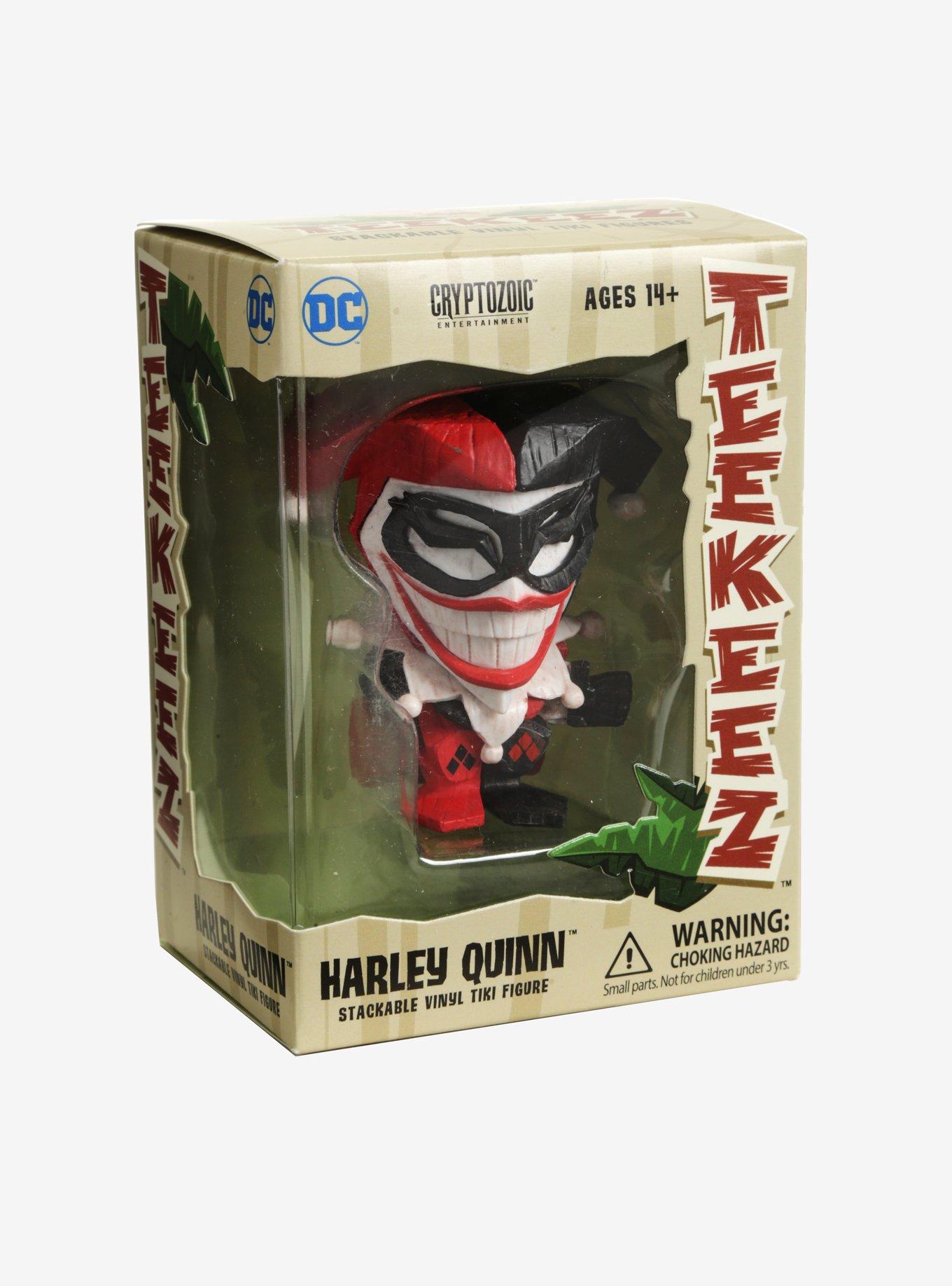 DC Comics Teekeez Harley Quinn Stackable Vinyl Tiki Figure, , alternate