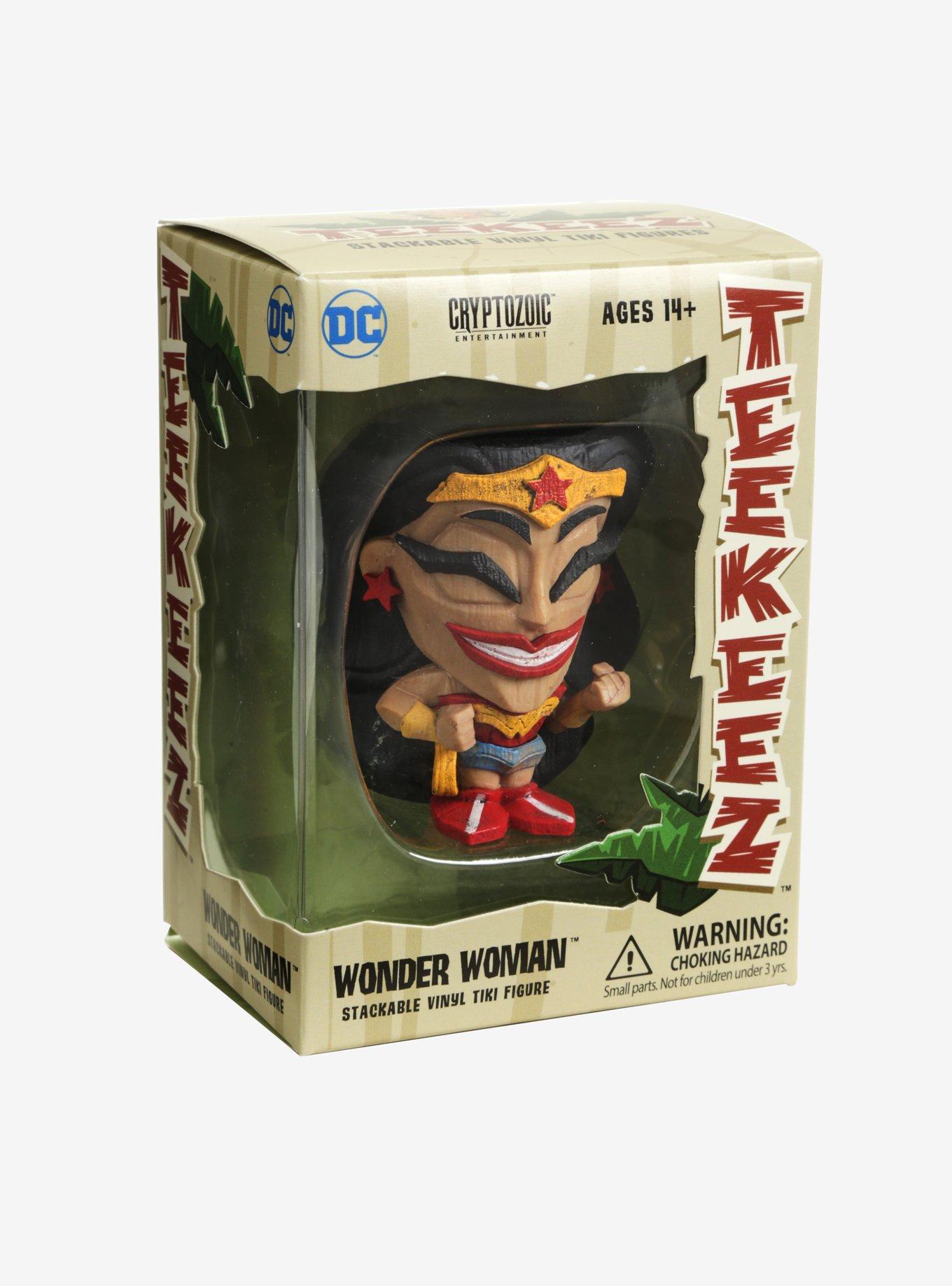 DC Comics Teekeez Wonder Woman Stackable Vinyl Tiki Figure, , alternate