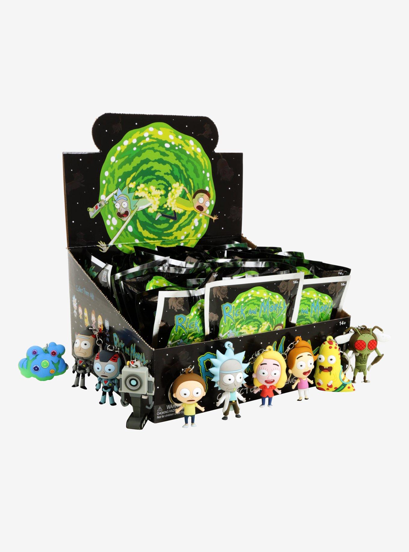 Rick And Morty Series 1 Blind Bag Key Chain, , alternate