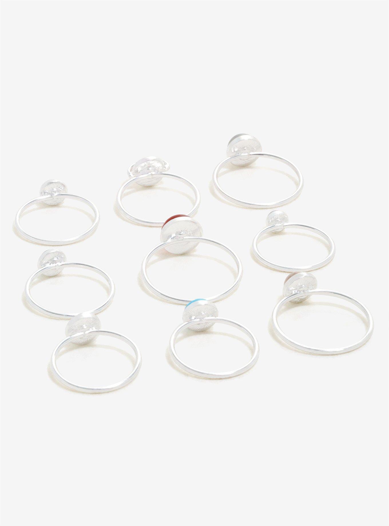 Solar System Ring Set - BoxLunch Exclusive, , alternate