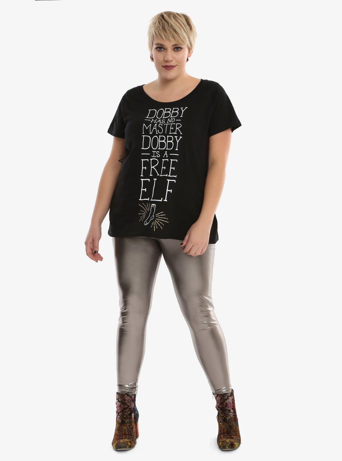 Harry Potter Dobby Quote Girls T-Shirt Plus Size, , alternate