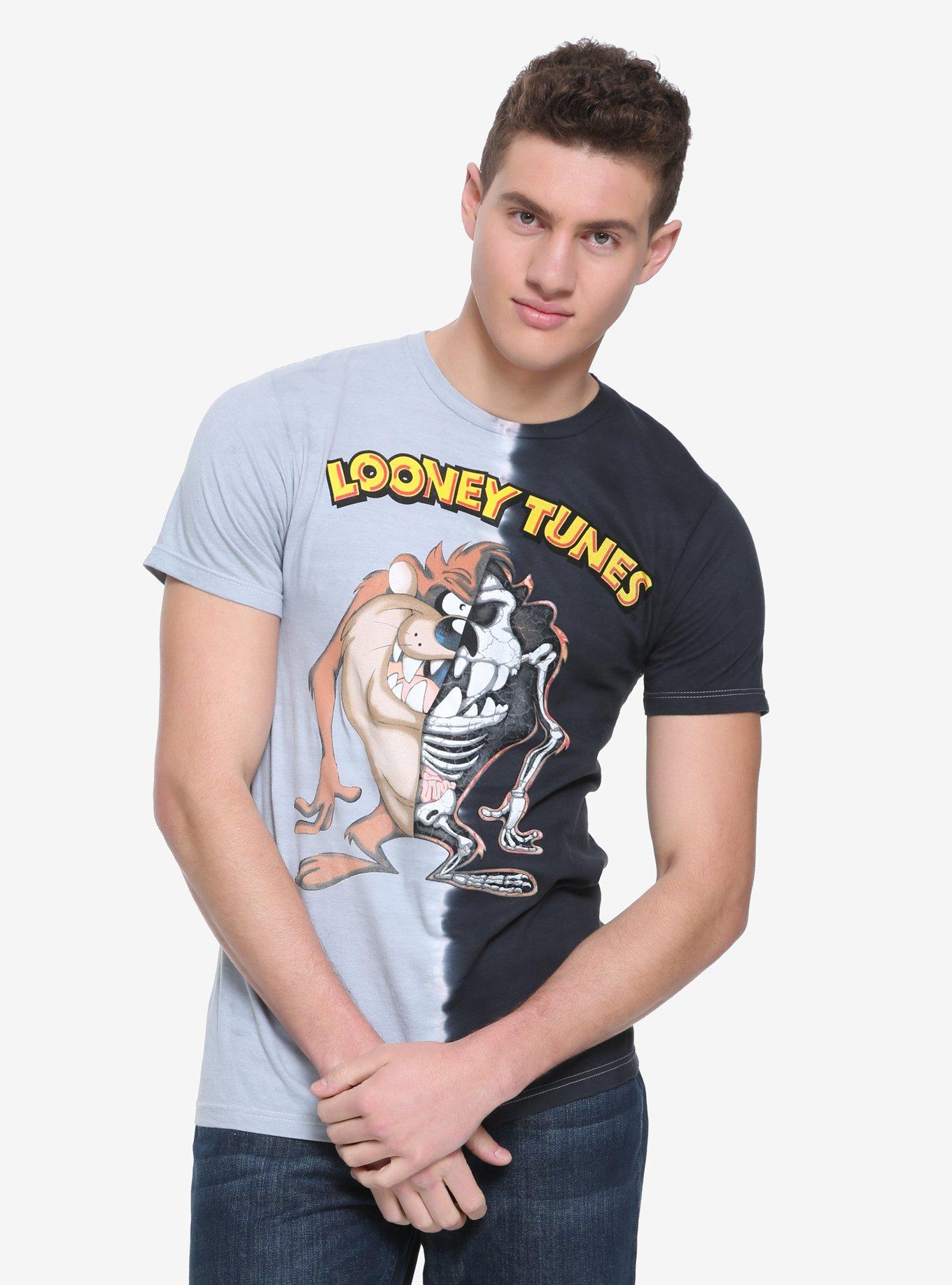 Looney Tunes Taz Dip Dye T-Shirt, , alternate