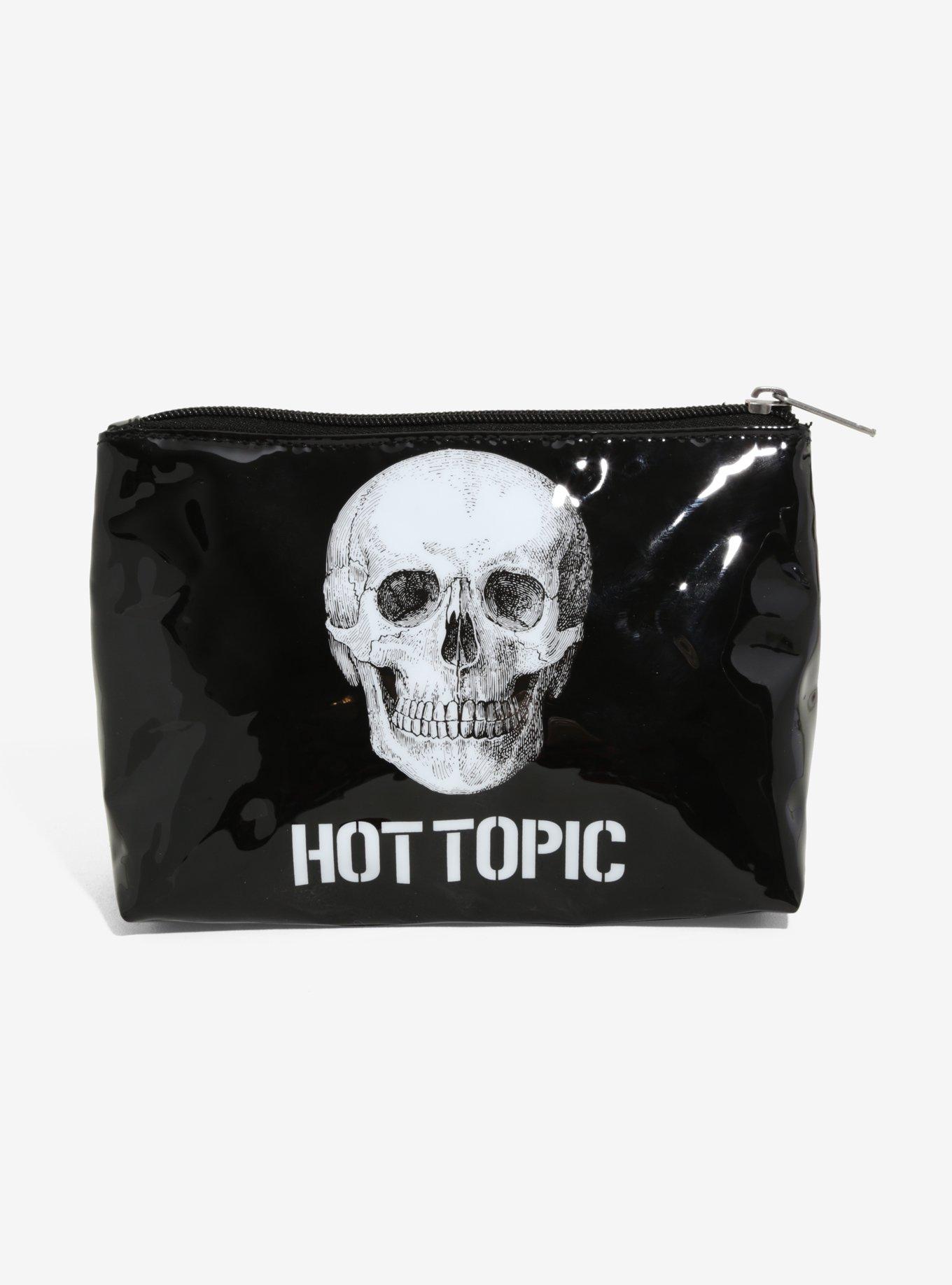 Hot Topic Skull Makeup Bag, , alternate