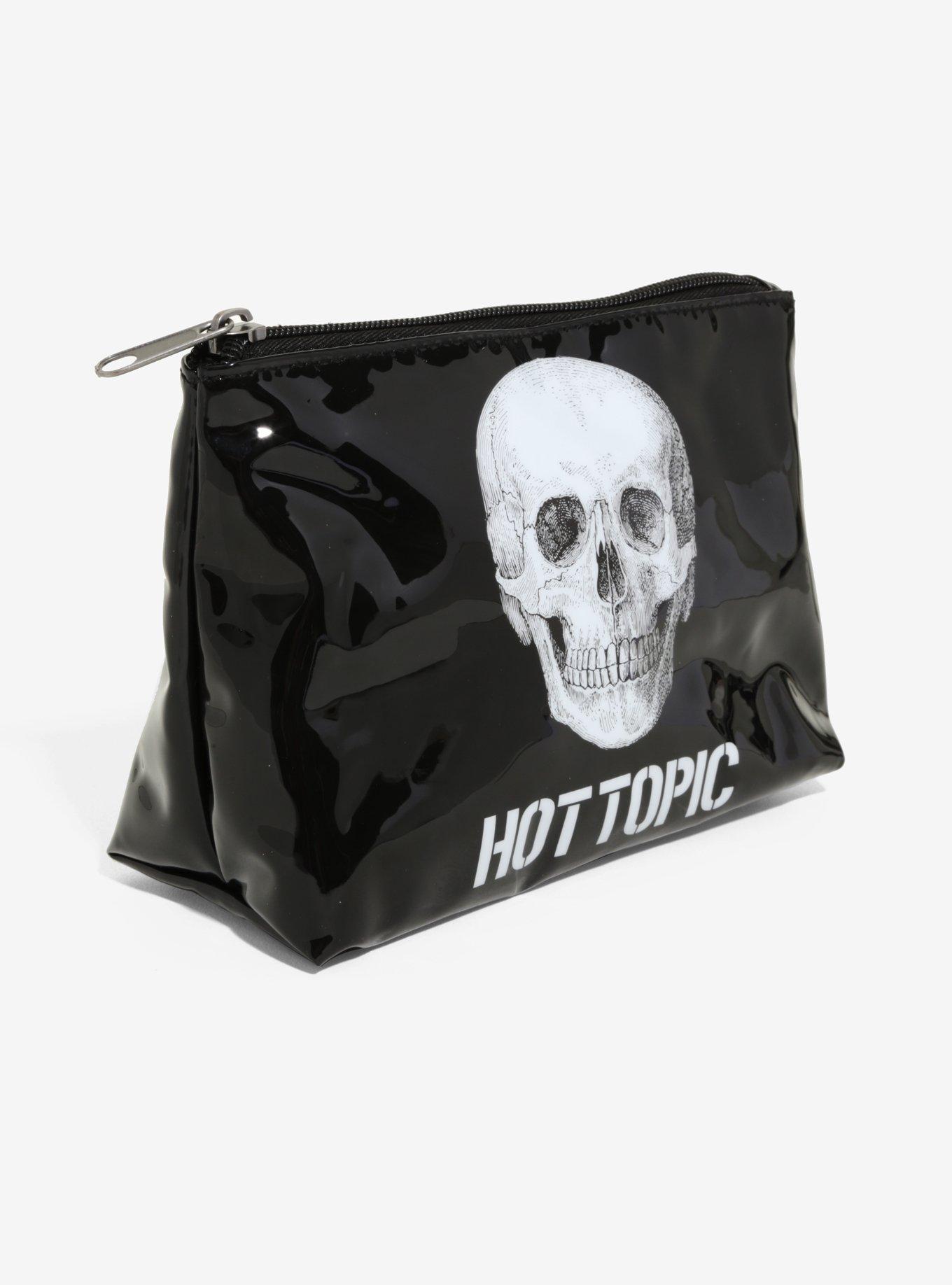 Hot Topic Skull Makeup Bag, , alternate