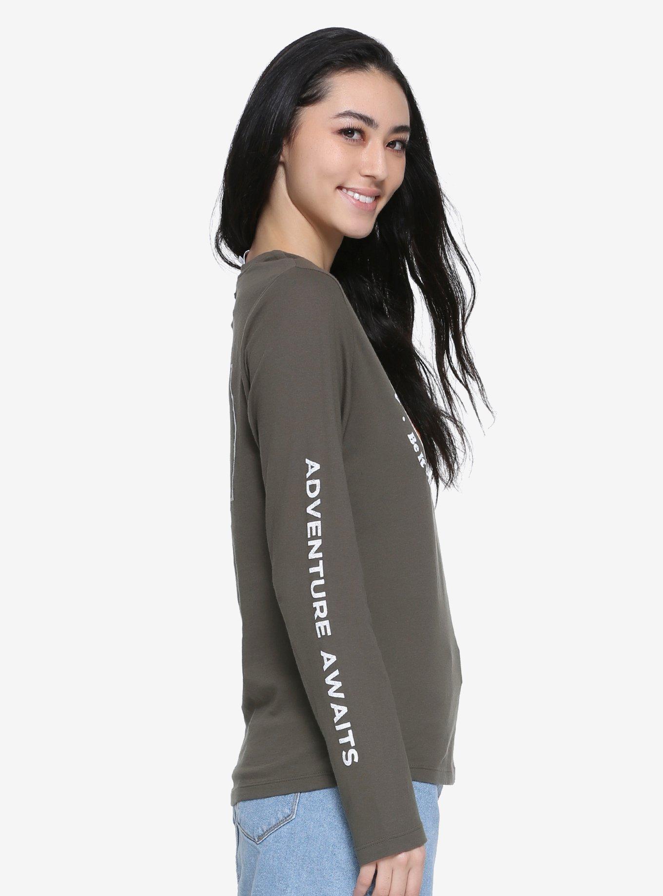 Disney Pixar Up Wilderness Explorer Womens Long Sleeve Tee - BoxLunch Exclusive, , alternate