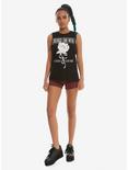 Pierce The Veil Floral & Fading Girls Muscle Top, , alternate