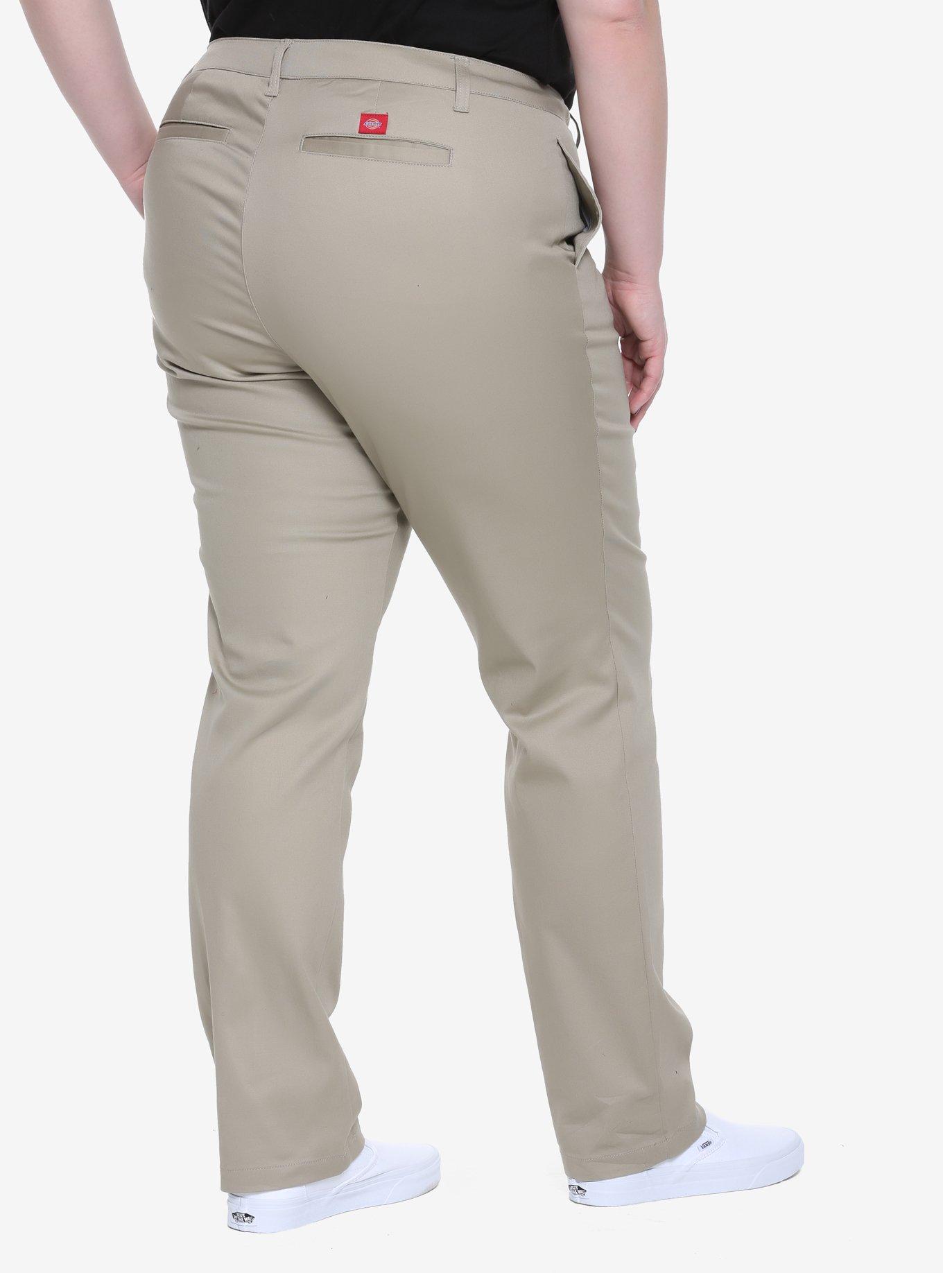 Dickies Khaki Work Pants Plus Size, , alternate