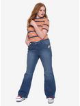 Her Universe Star Wars Solo Bell Bottom Jeans Plus Size, BLUE, alternate