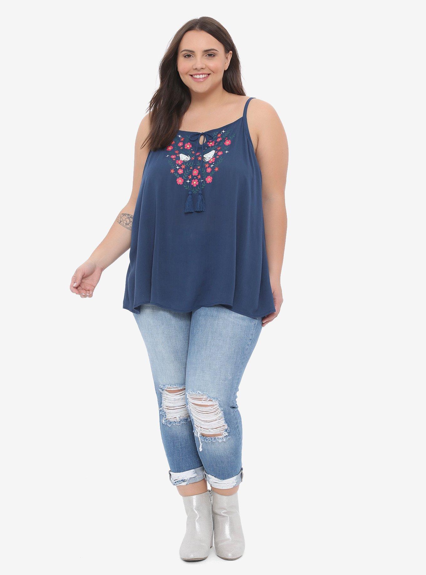 Star Wars Solo Tie Neck Girls Tank Top Plus Size, , hi-res