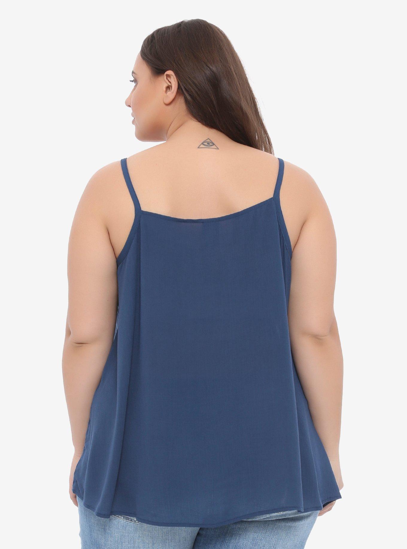 Star Wars Solo Tie Neck Girls Tank Top Plus Size, , alternate