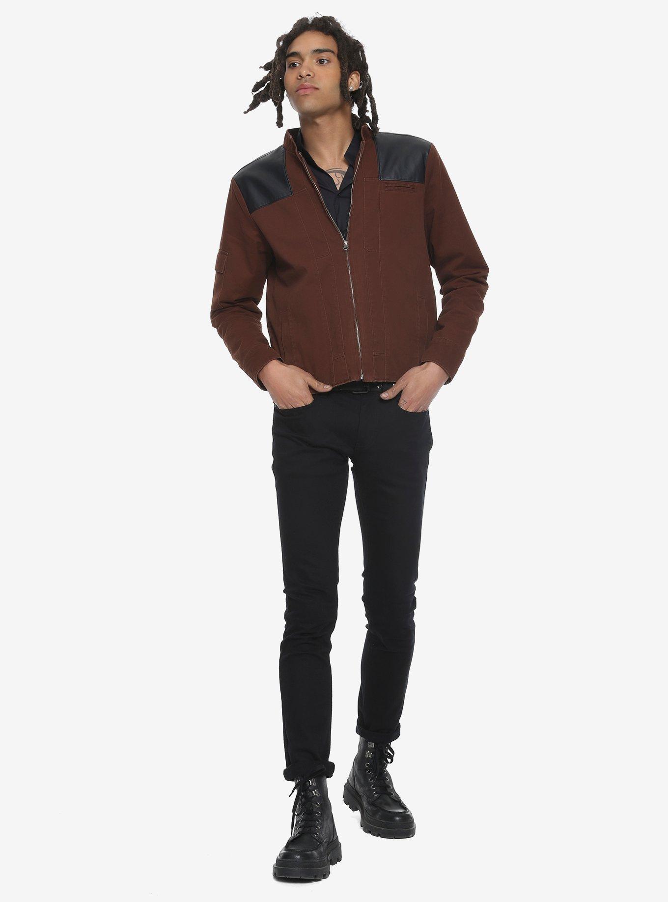 Our Universe Star Wars Solo Brown Jacket, BROWN, alternate