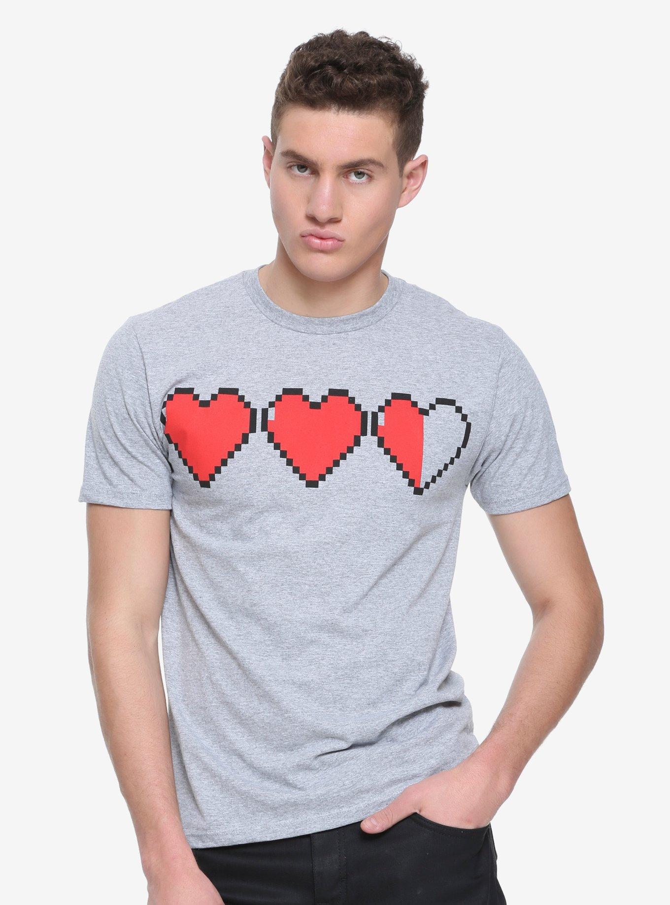 8-Bit Heart T-Shirt, , alternate