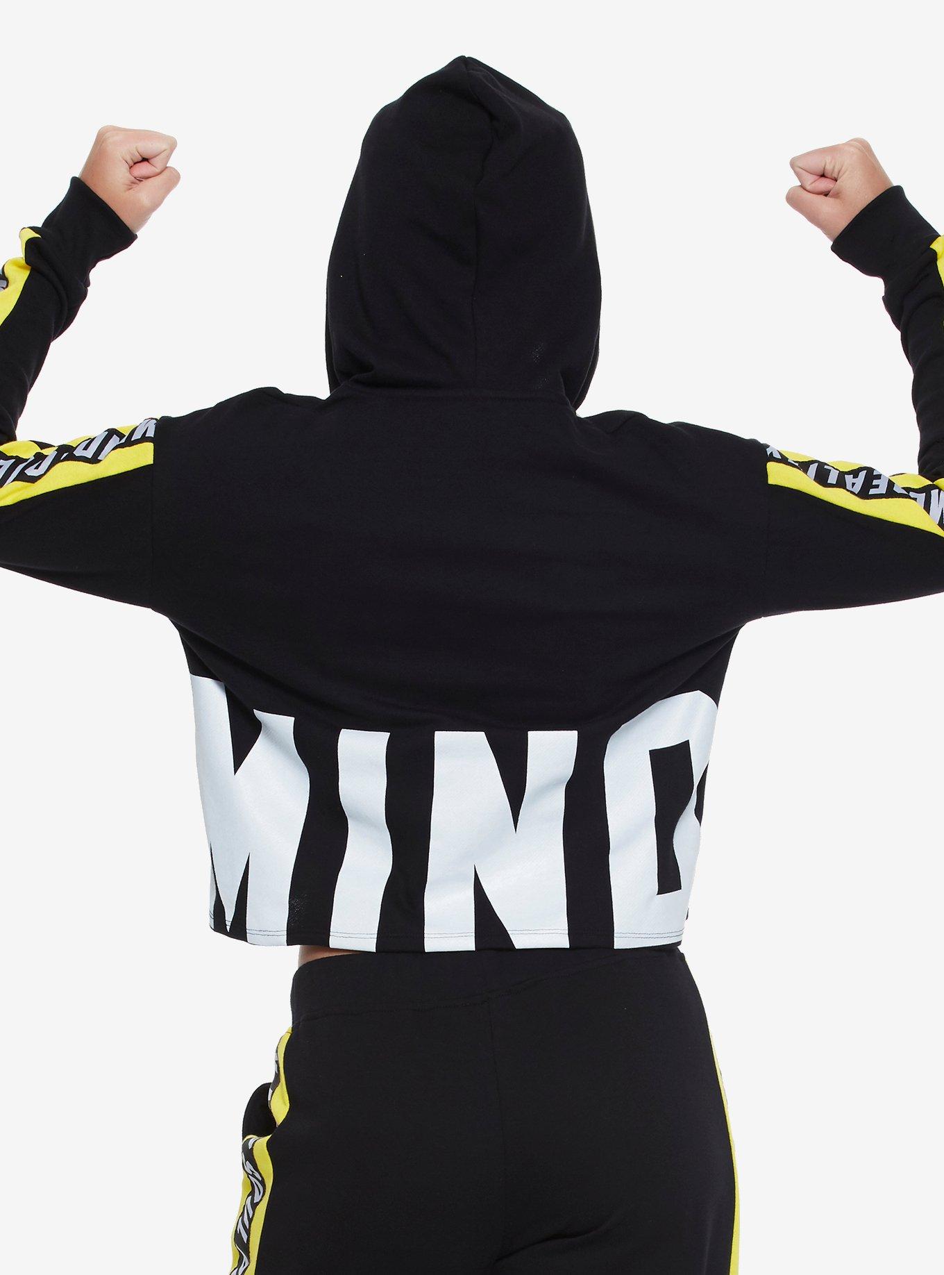 Marvel Avengers: Infinity War Mind Stone Crop Hoodie, , alternate