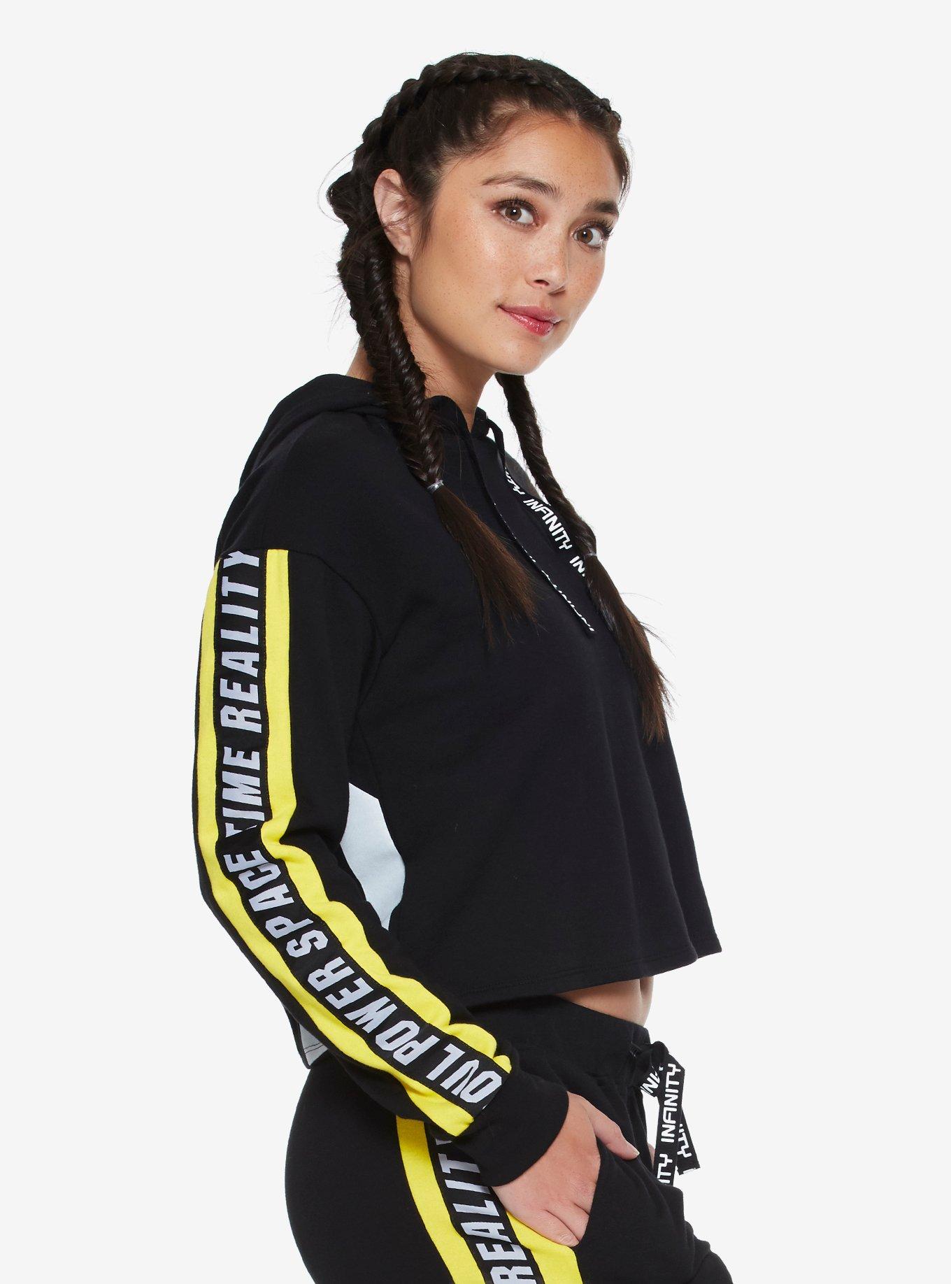 Marvel Avengers: Infinity War Mind Stone Crop Hoodie, , alternate