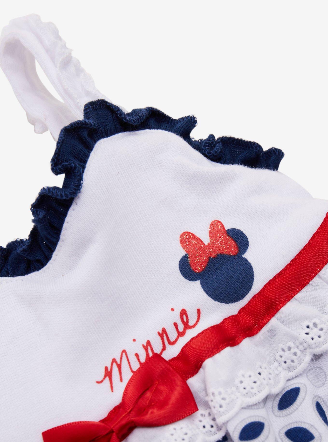 Disney Minnie Mouse Infant Romper, , alternate