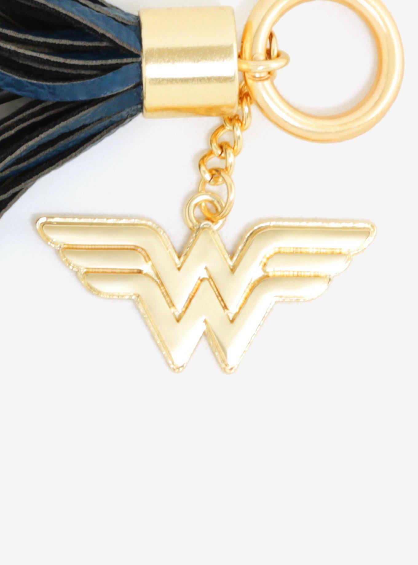 DC Comics Wonder Woman USB Charging Tassel Key Chain, , alternate